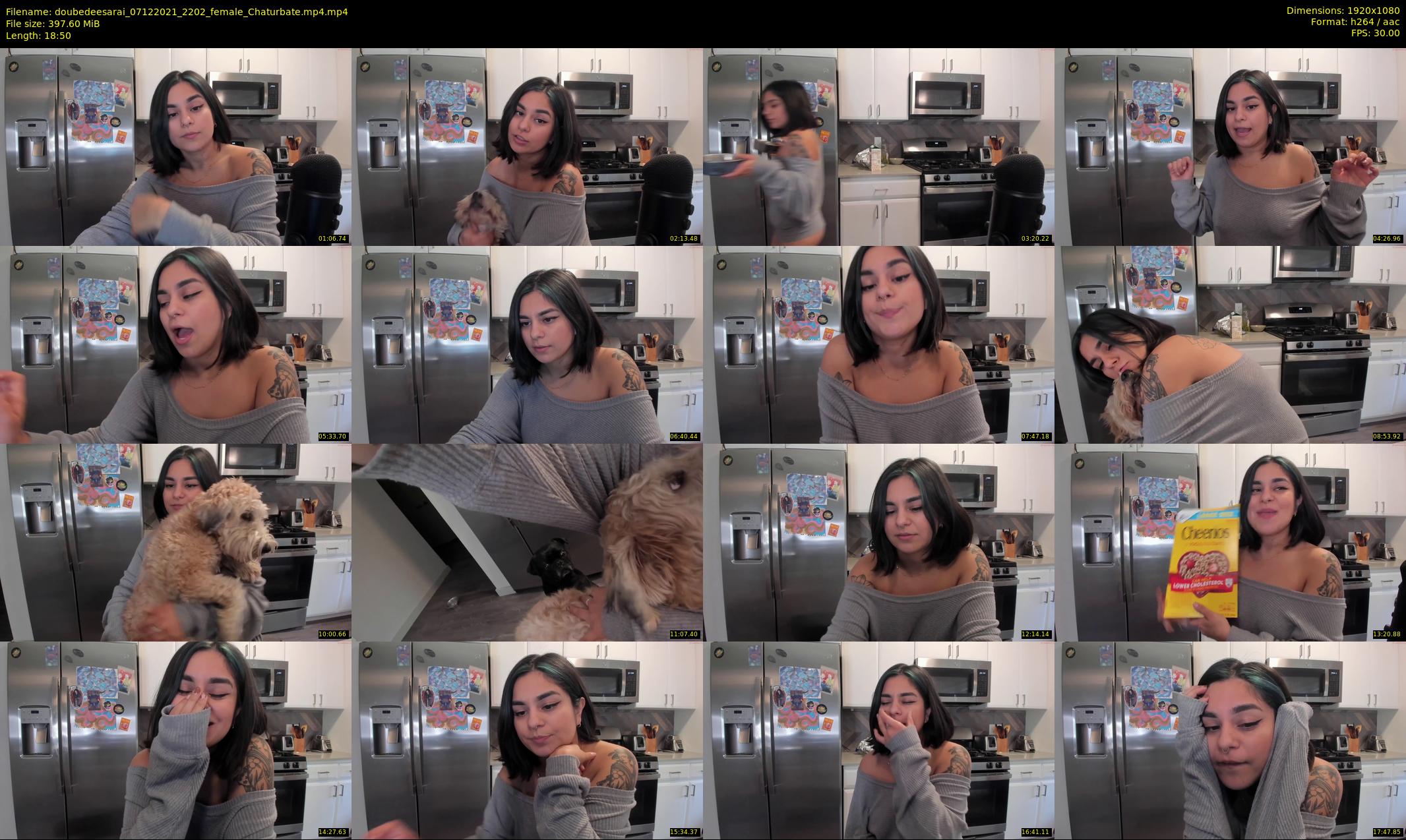doubedeesarai — 19 minute Chaturbate female cam show recording, 1080p, Dec 7, 2021