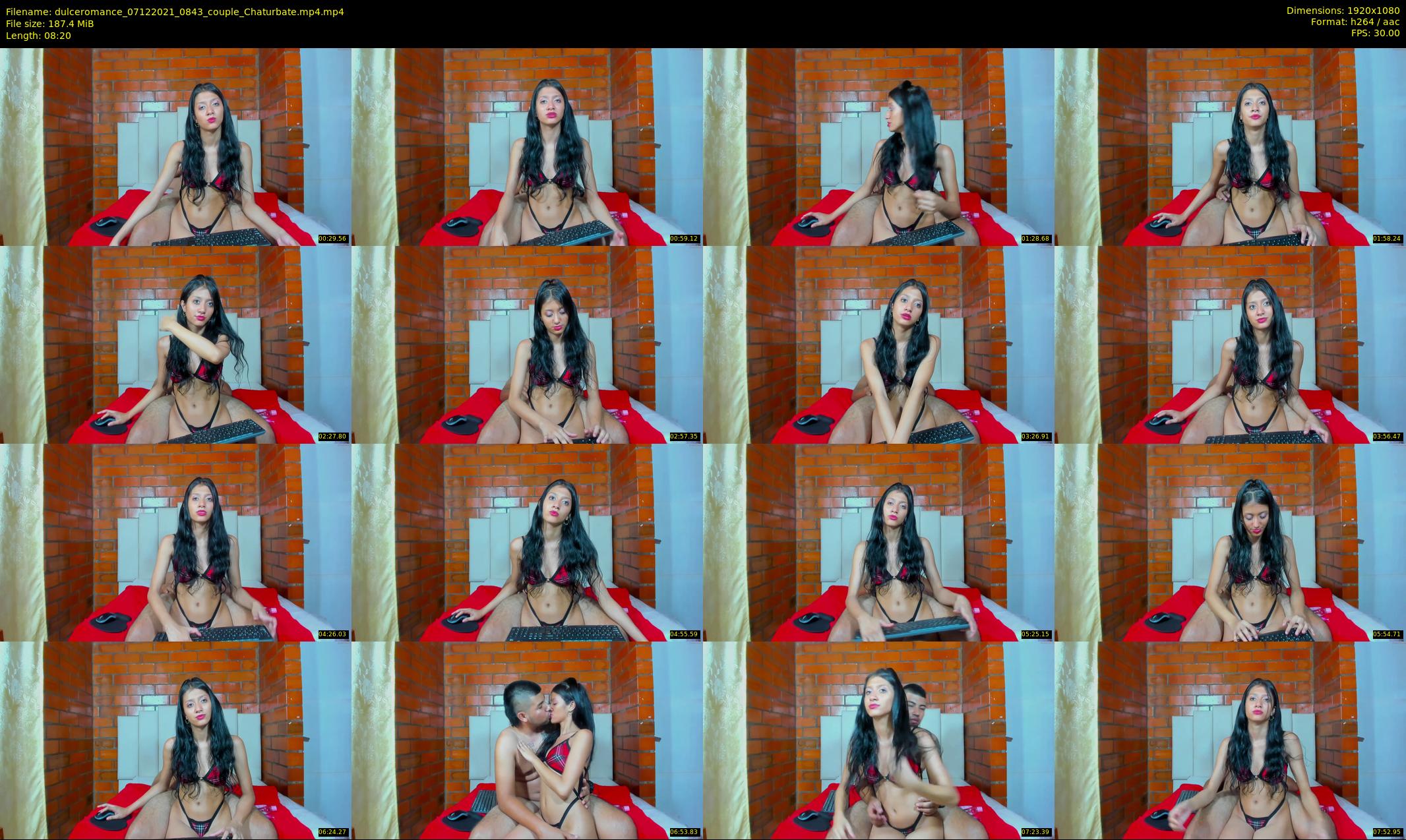 dulceromance — 9 minute Chaturbate couple cam show recording, 1080p, Dec 7, 2021