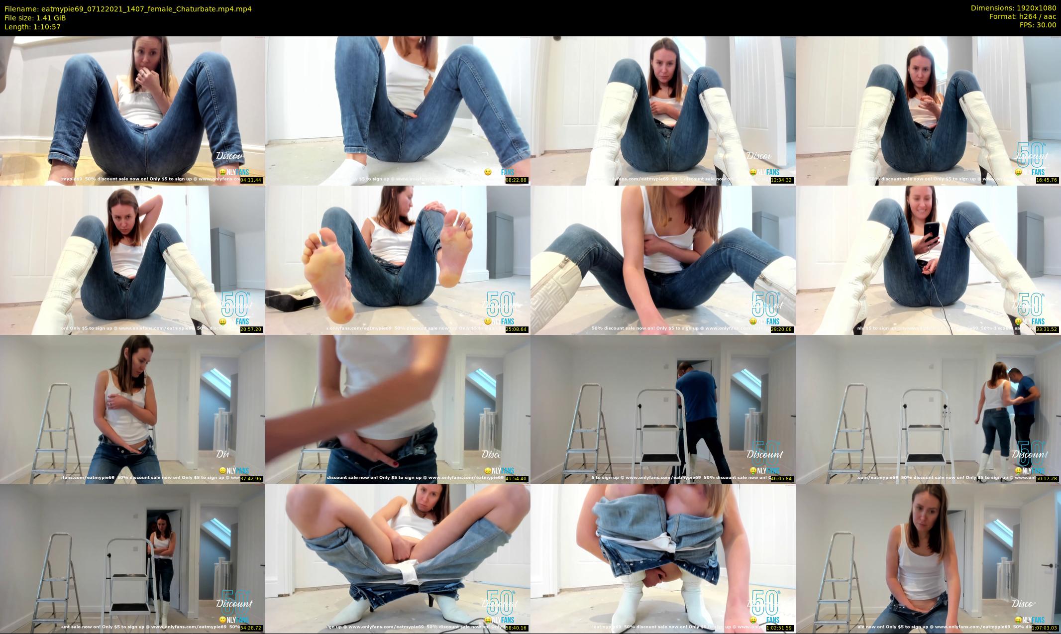 eatmypie69 — 71 minute Chaturbate female cam show recording, 1080p, Dec 7, 2021