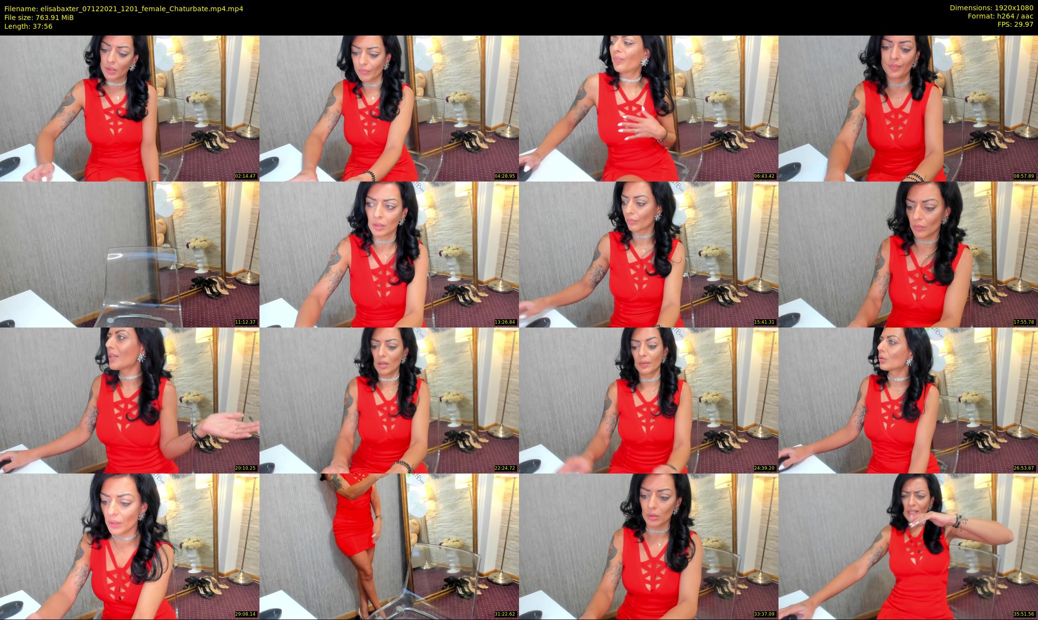 elisabaxter — 38 minute Chaturbate female cam show recording, 1080p, Dec 7, 2021