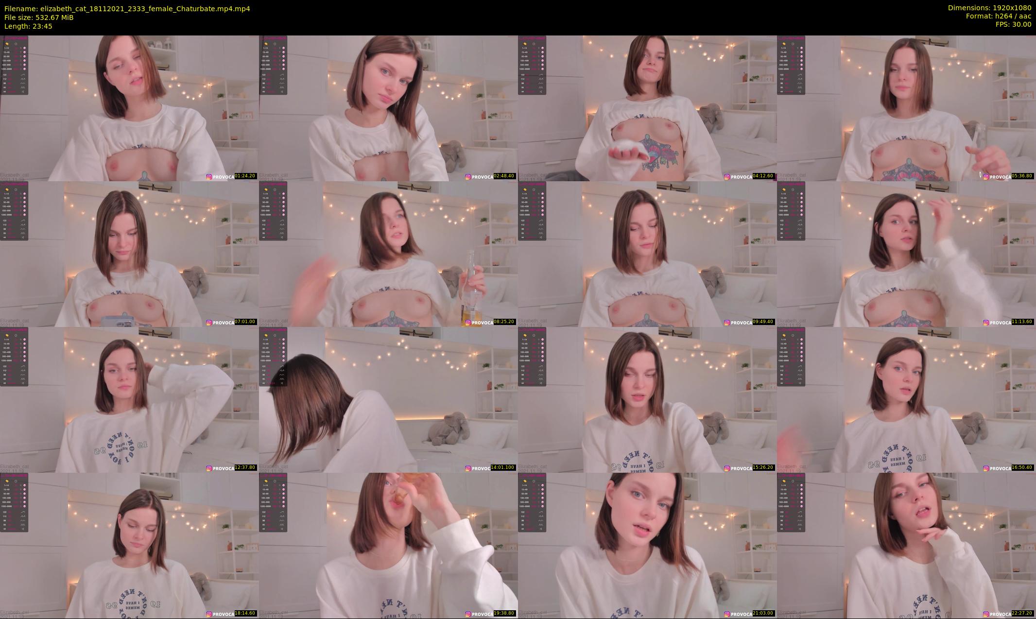 elizabeth_cat — 24 minute Chaturbate female cam show recording, 1080p, Nov 18, 2021
