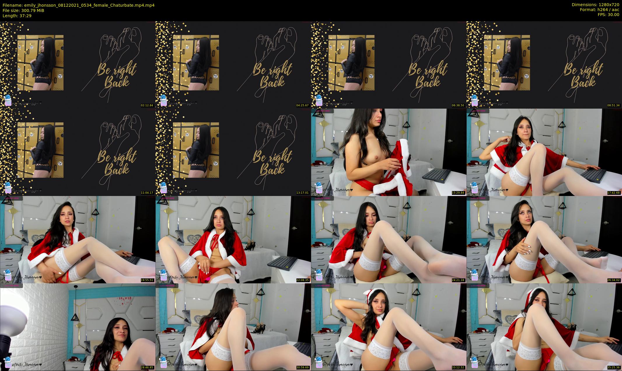 emily_jhonsson — 38 minute Chaturbate female cam show recording, 720p, Dec 8, 2021