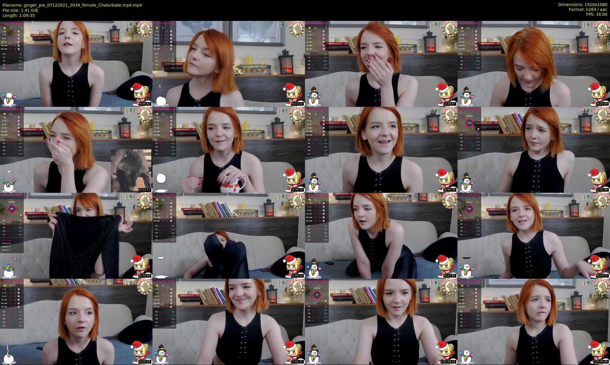 ginger_pie — 70 minute Chaturbate female cam show recording, 1080p, Dec 7, 2021