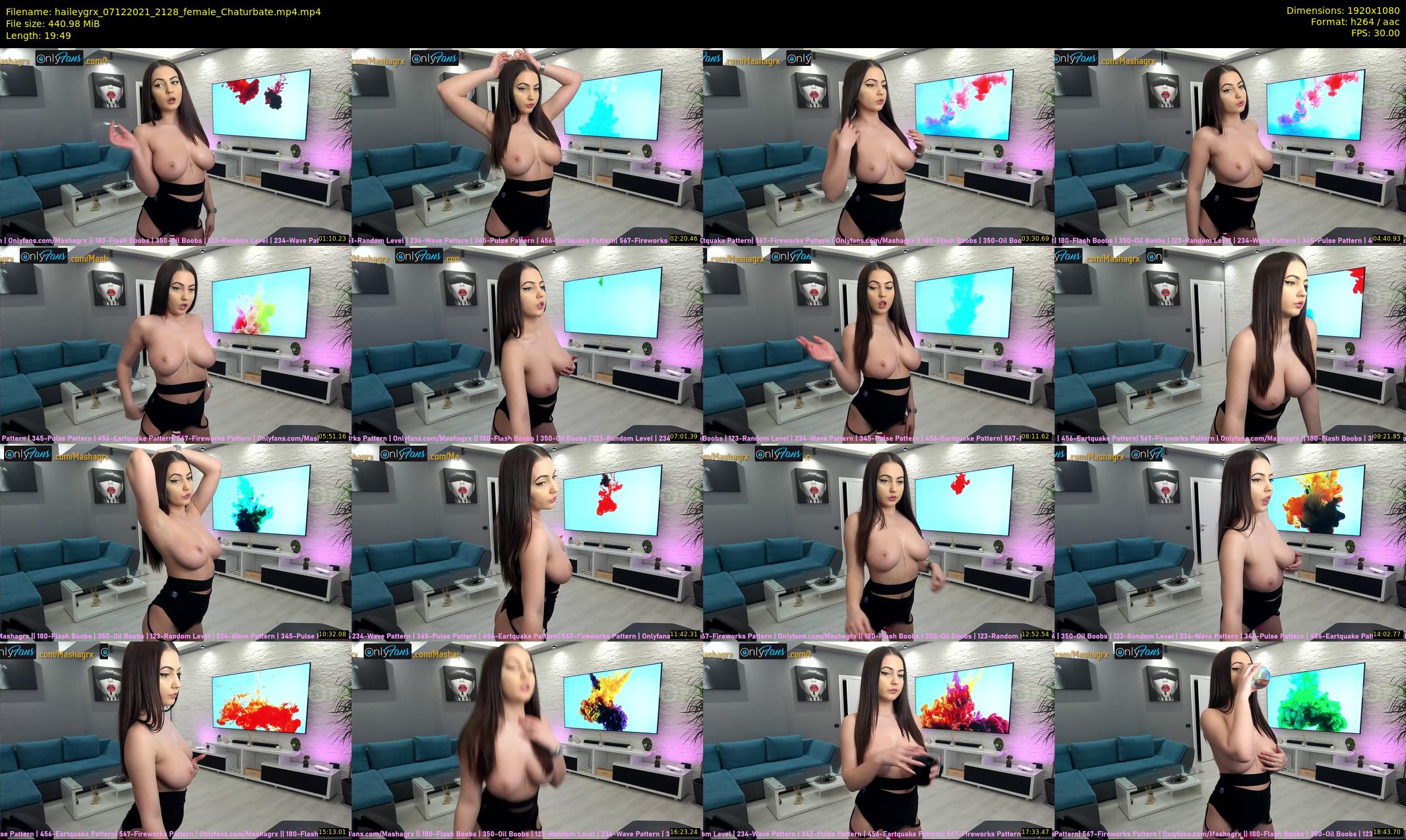 haileygrx — 20 minute Chaturbate female cam show recording, 1080p, Dec 7, 2021
