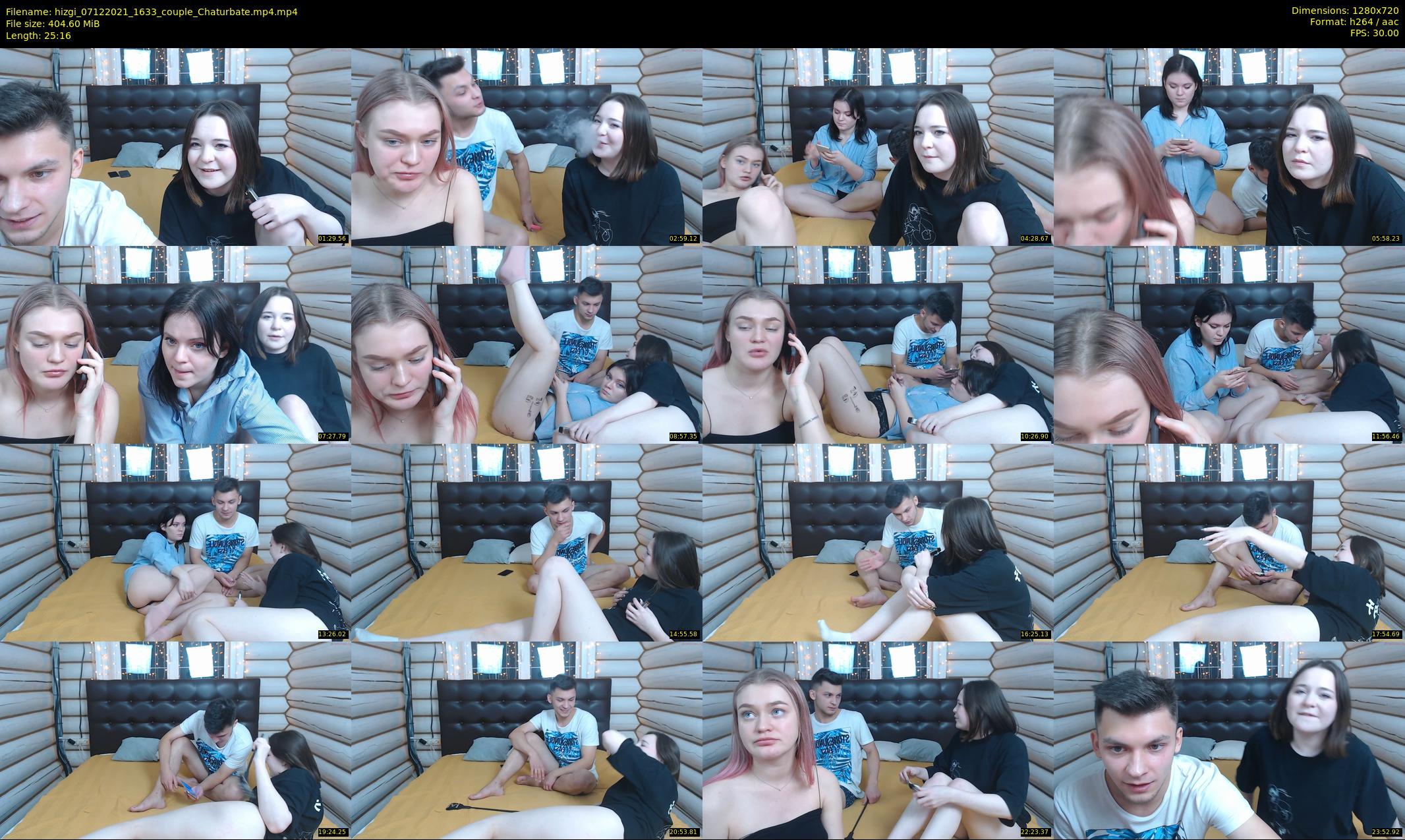 hizgi — 26 minute Chaturbate couple cam show recording, 720p, Dec 7, 2021