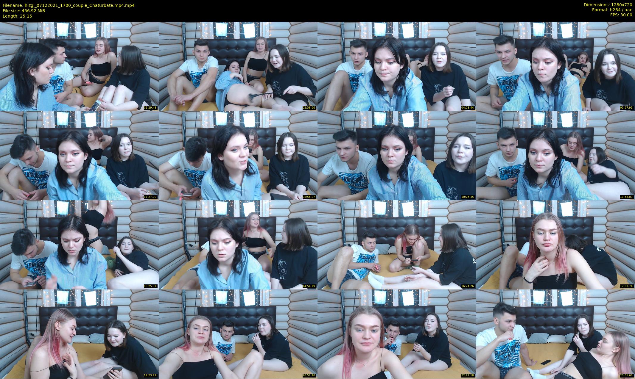 hizgi — 26 minute Chaturbate couple cam show recording, 720p, Dec 7, 2021