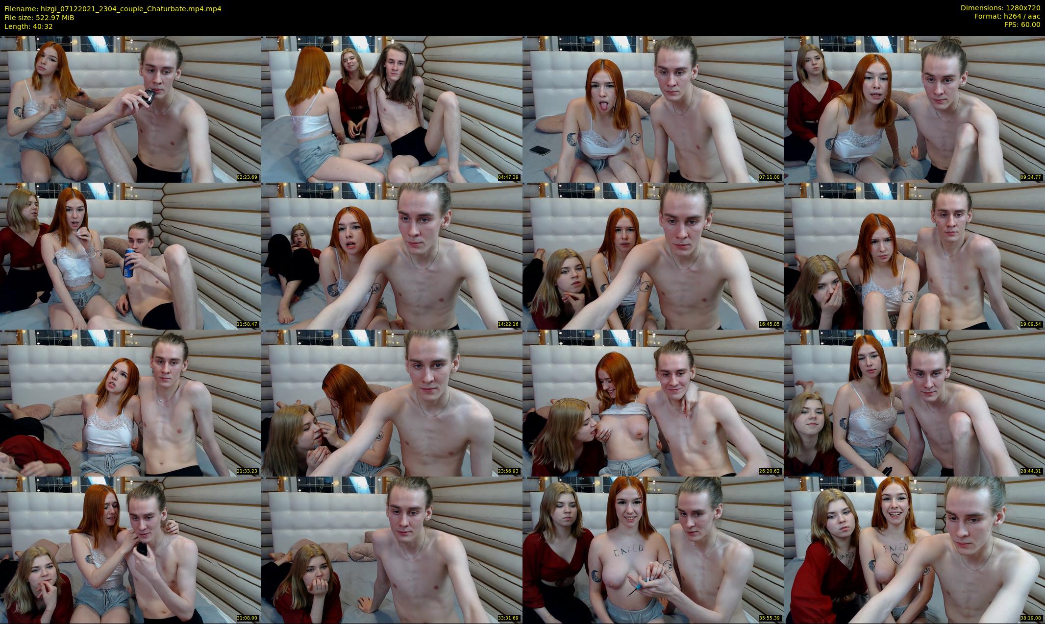 hizgi — 41 minute Chaturbate couple cam show recording, 720p, Dec 7, 2021