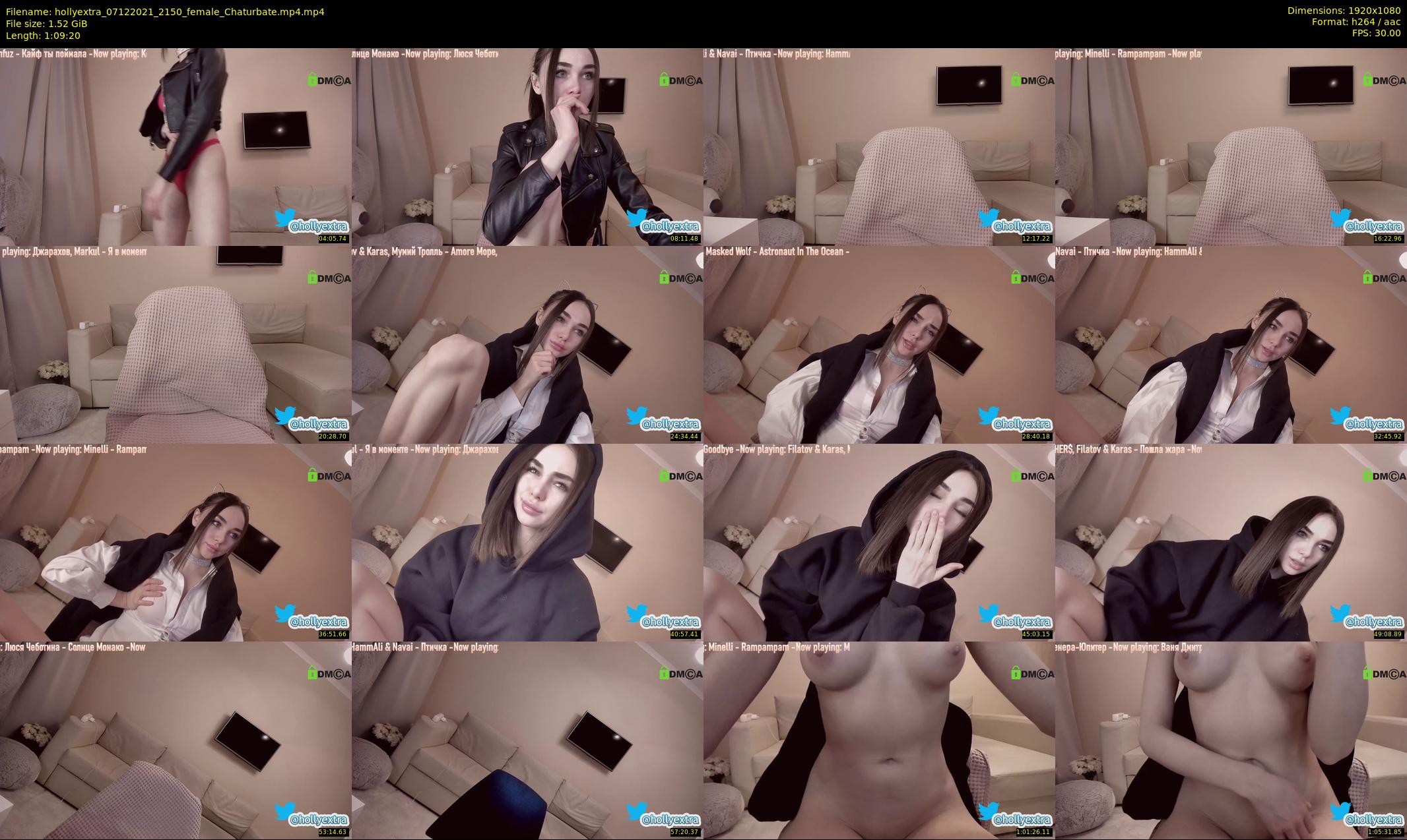 hollyextra — 70 minute Chaturbate female cam show recording, 1080p, Dec 7, 2021