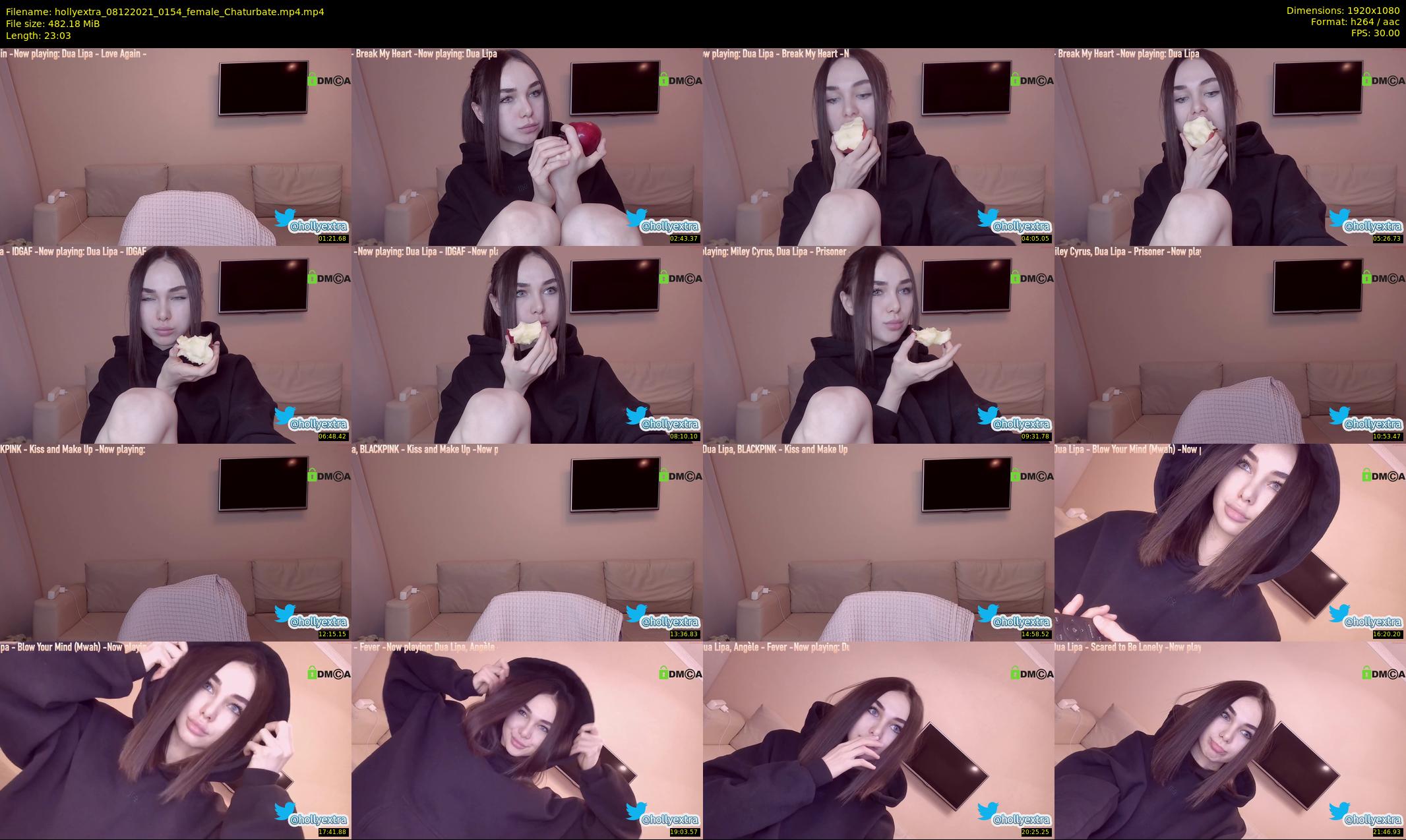 hollyextra — 24 minute Chaturbate female cam show recording, 1080p, Dec 8, 2021