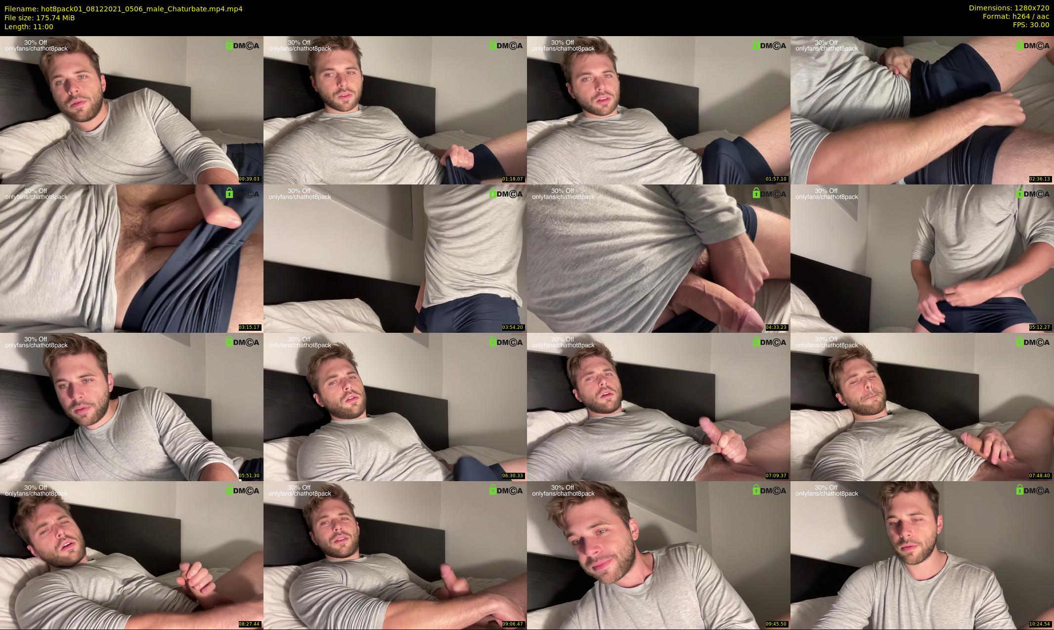 hot8pack01 — 11 minute Chaturbate male cam show recording, 720p, Dec 8, 2021
