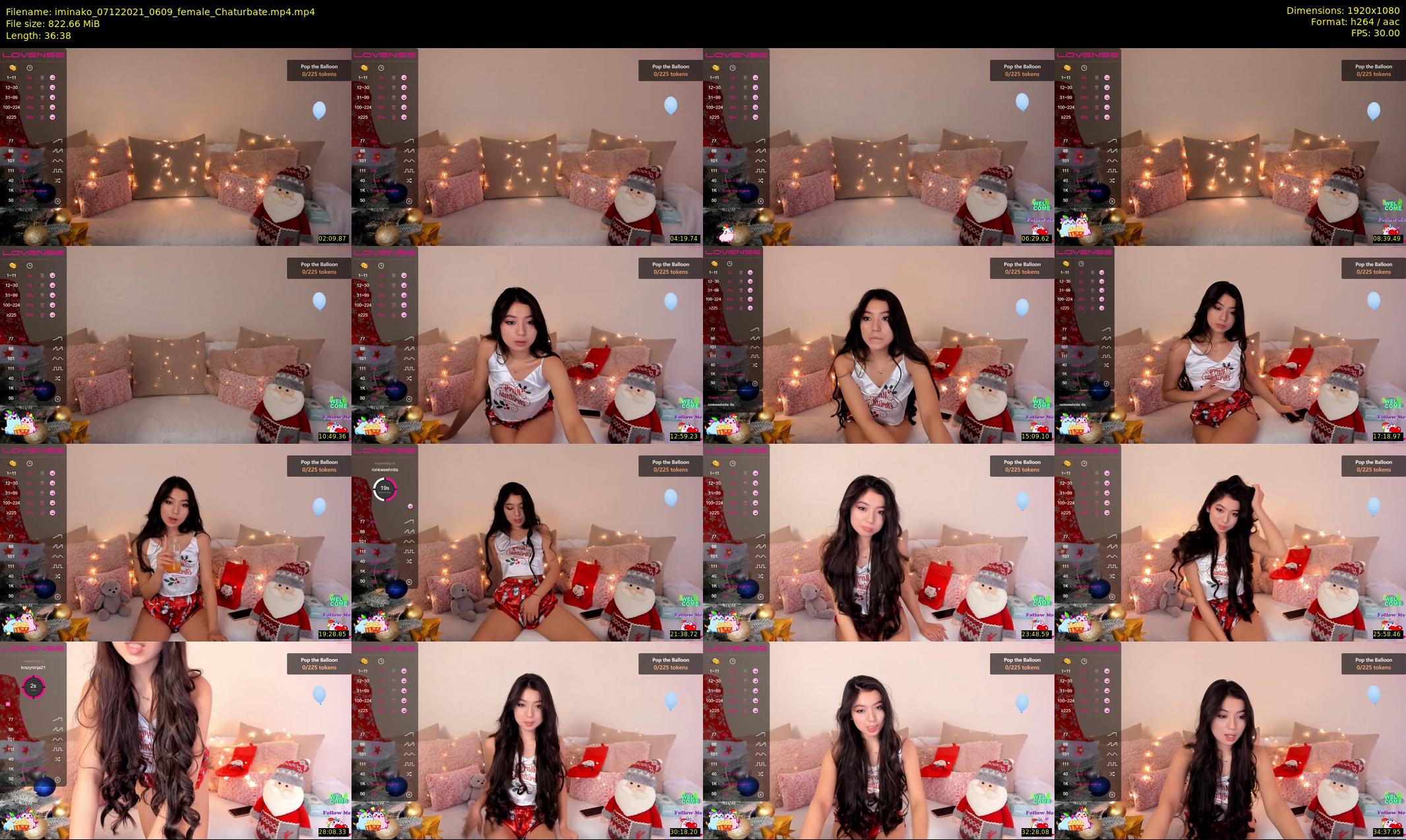 iminako — 37 minute Chaturbate female cam show recording, 1080p, Dec 7, 2021