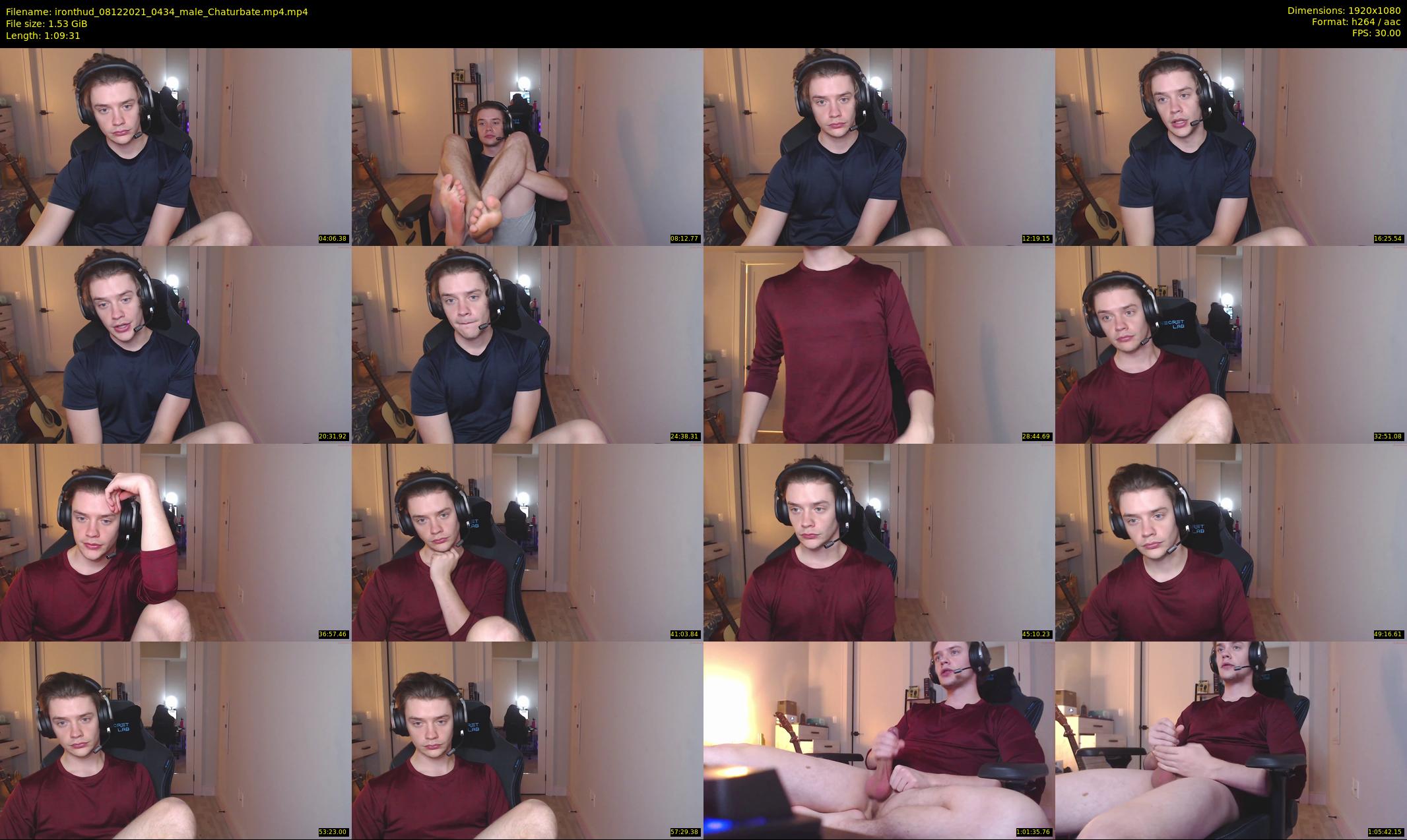 ironthud — 70 minute Chaturbate male cam show recording, 1080p, Dec 8, 2021