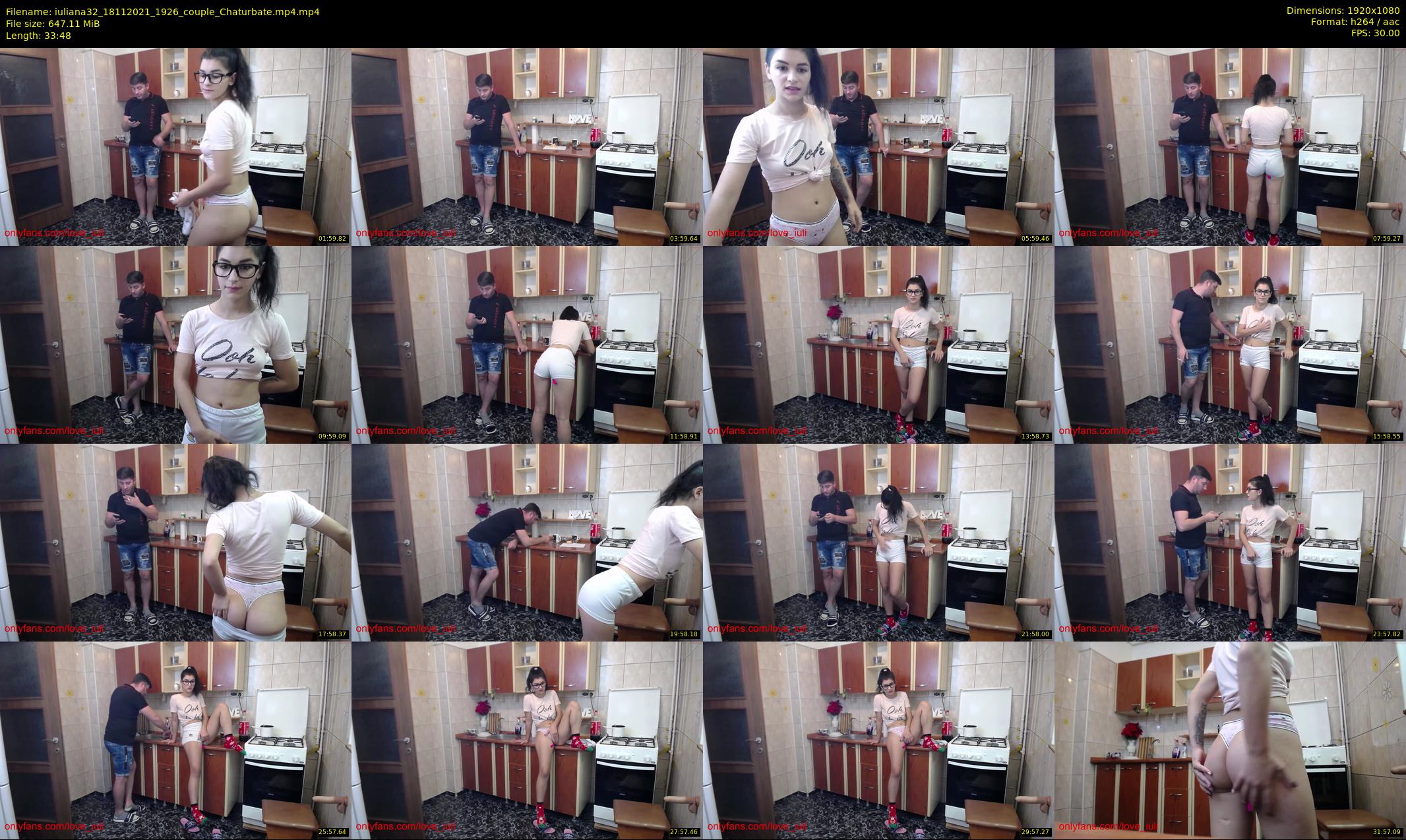 iuliana32 — 34 minute Chaturbate couple cam show recording, 1080p, Nov 18, 2021