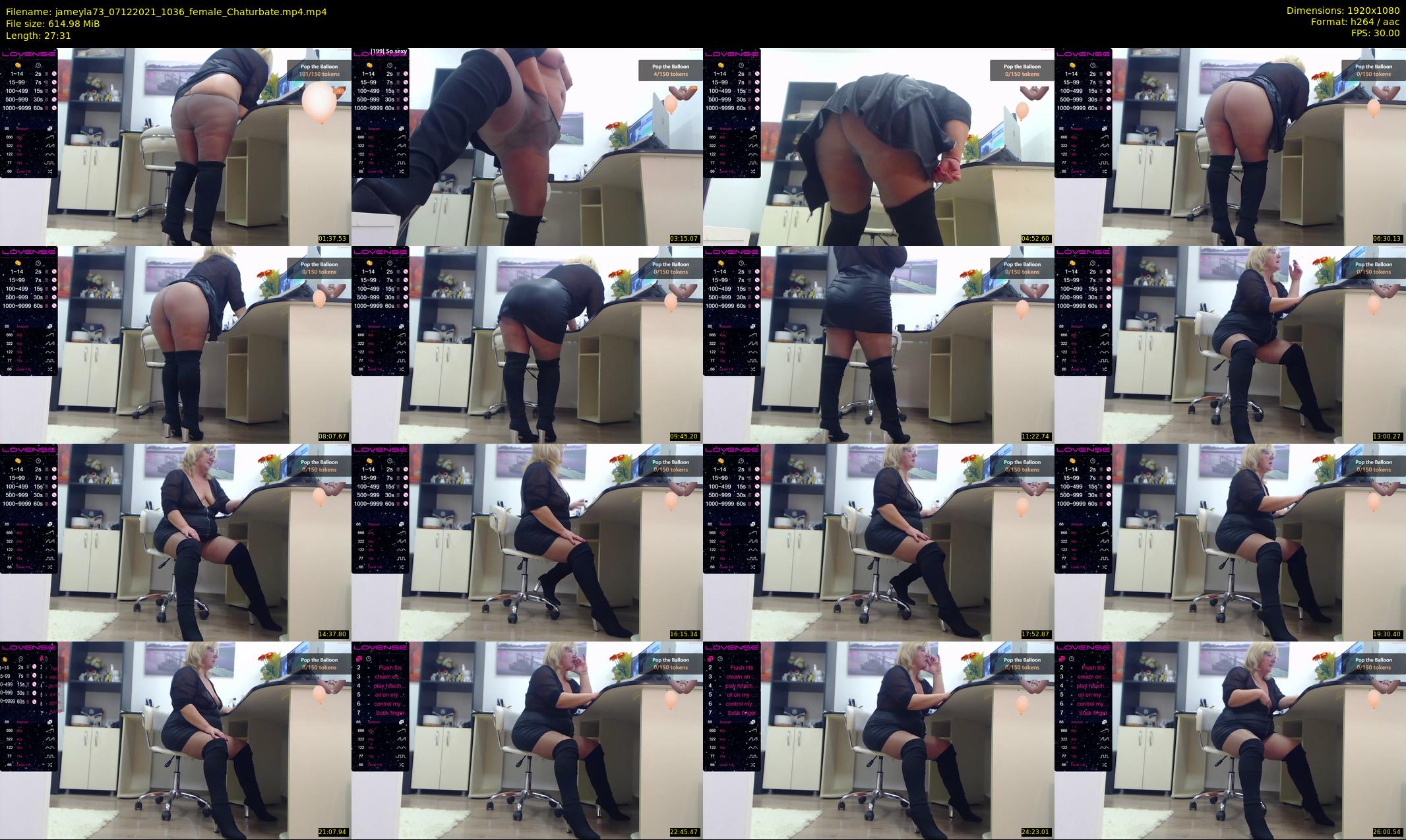 jameyla73 — 28 minute Chaturbate female cam show recording, 1080p, Dec 7, 2021