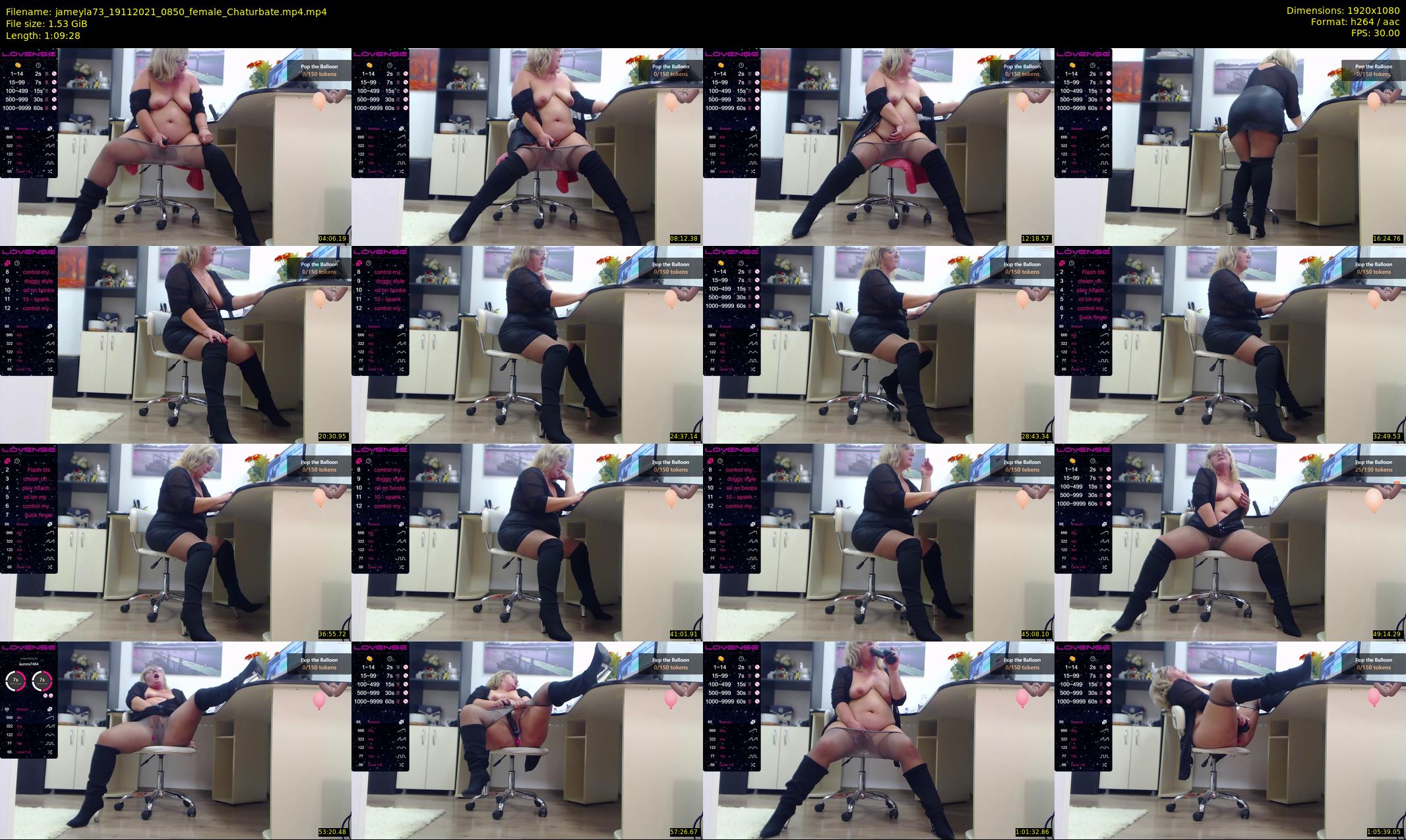 jameyla73 — 70 minute Chaturbate female cam show recording, 1080p, Nov 19, 2021