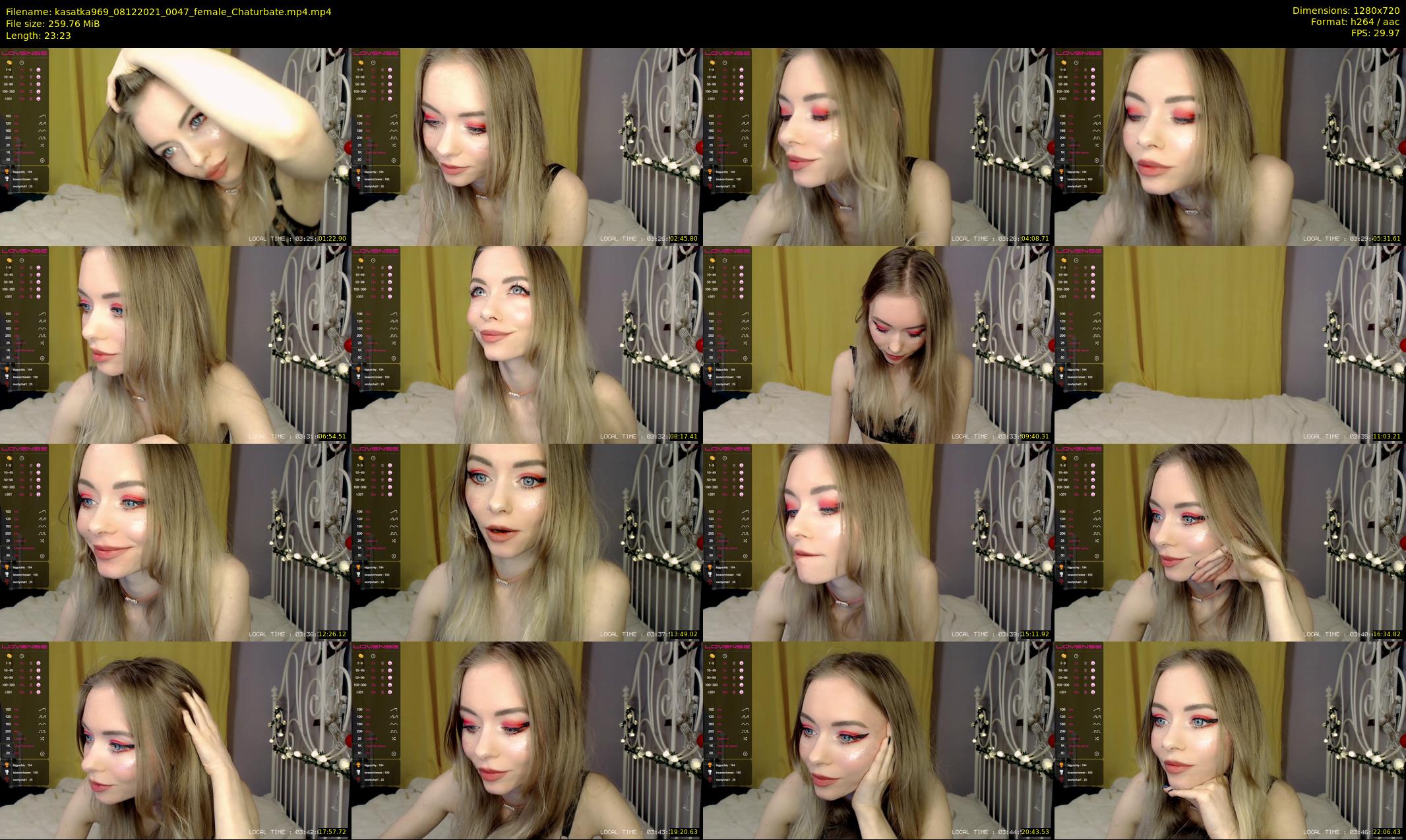 kasatka969 — 24 minute Chaturbate female cam show recording, 720p, Dec 8, 2021