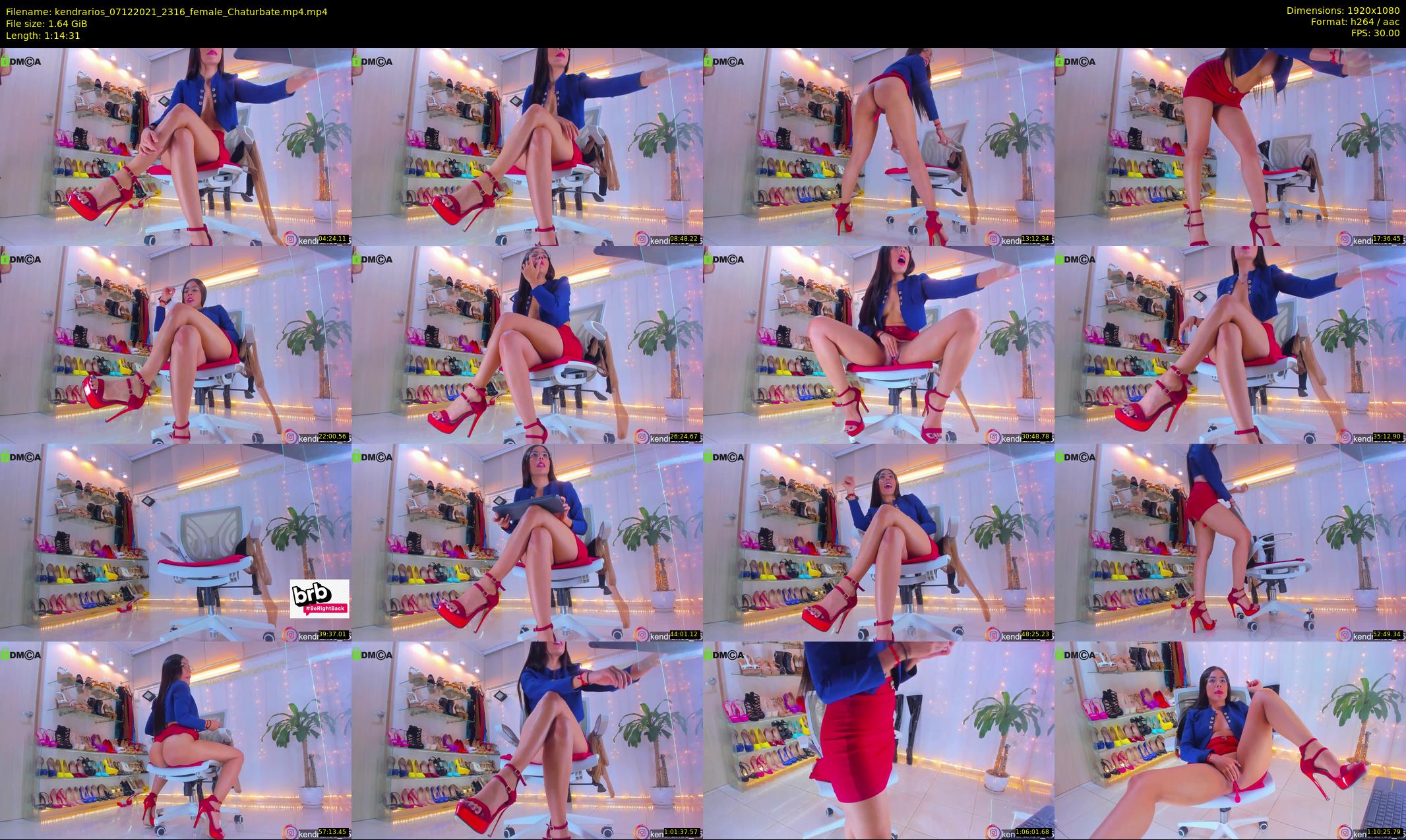 kendrarios — 75 minute Chaturbate female cam show recording, 1080p, Dec 7, 2021