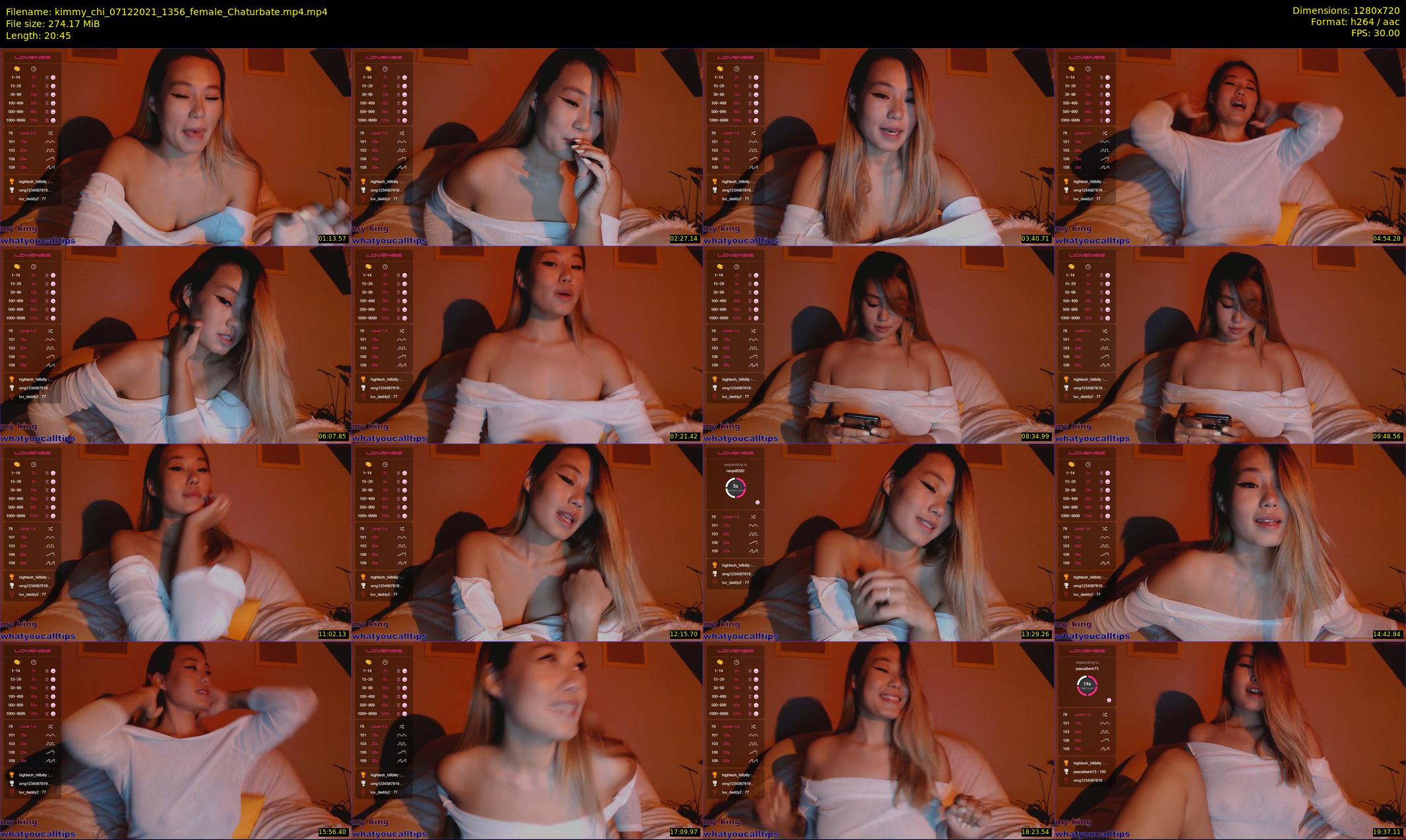 kimmy_chi — 21 minute Chaturbate female cam show recording, 720p, Dec 7, 2021