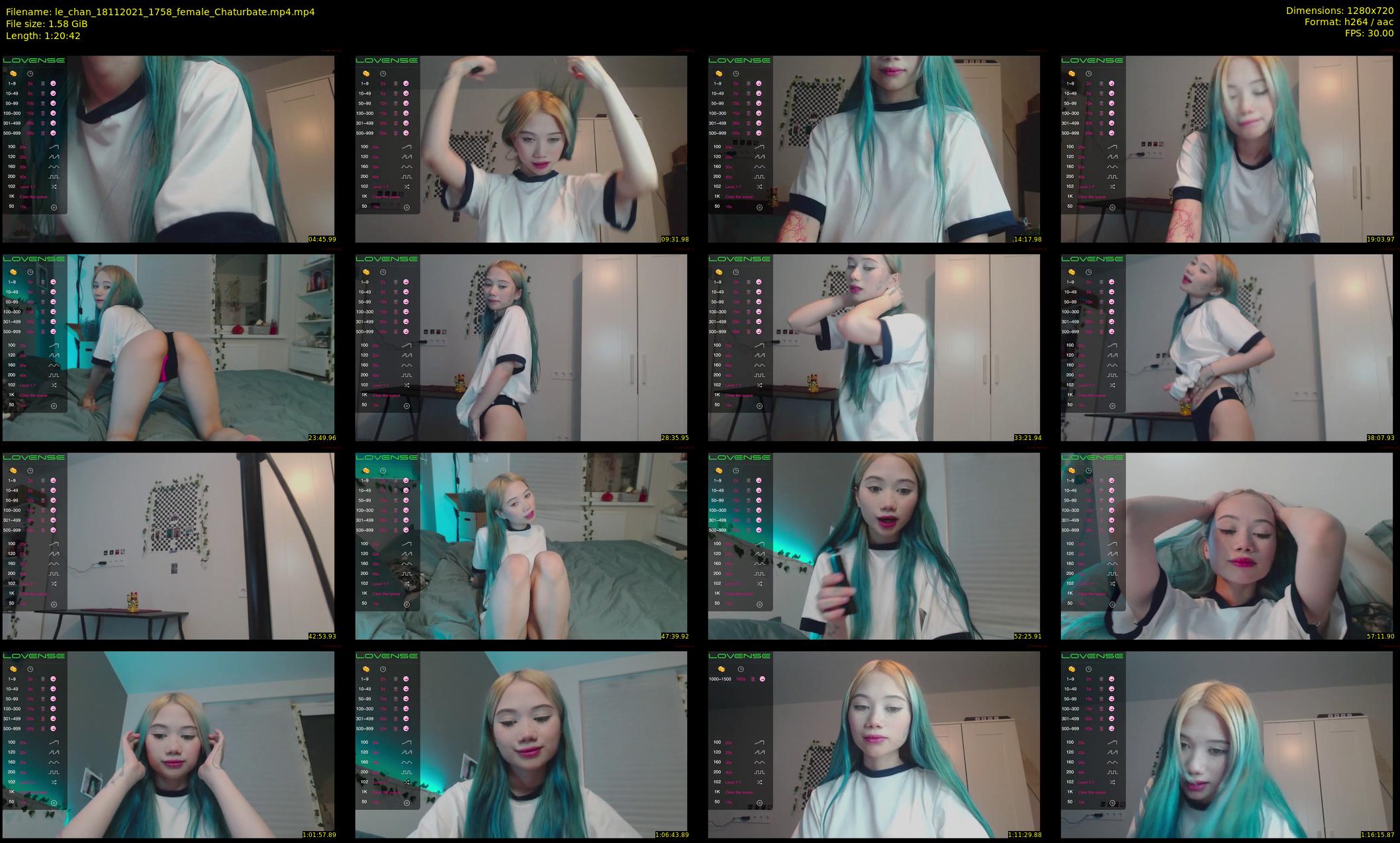 le_chan — 81 minute Chaturbate female cam show recording, 720p, Nov 18, 2021