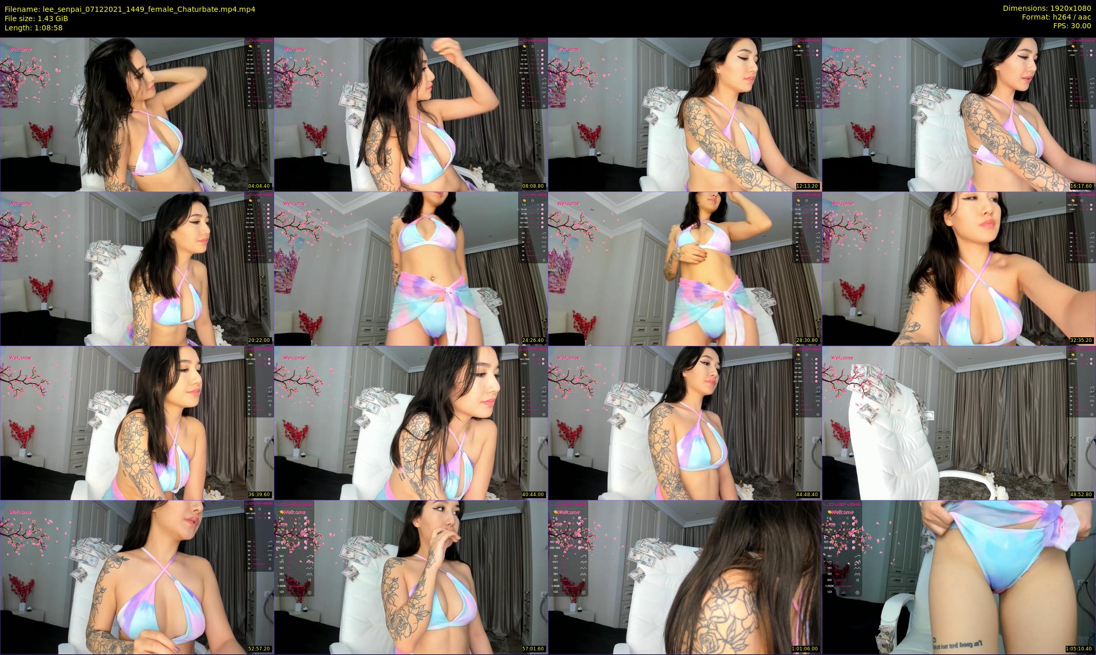 lee_senpai — 69 minute Chaturbate female cam show recording, 1080p, Dec 7, 2021