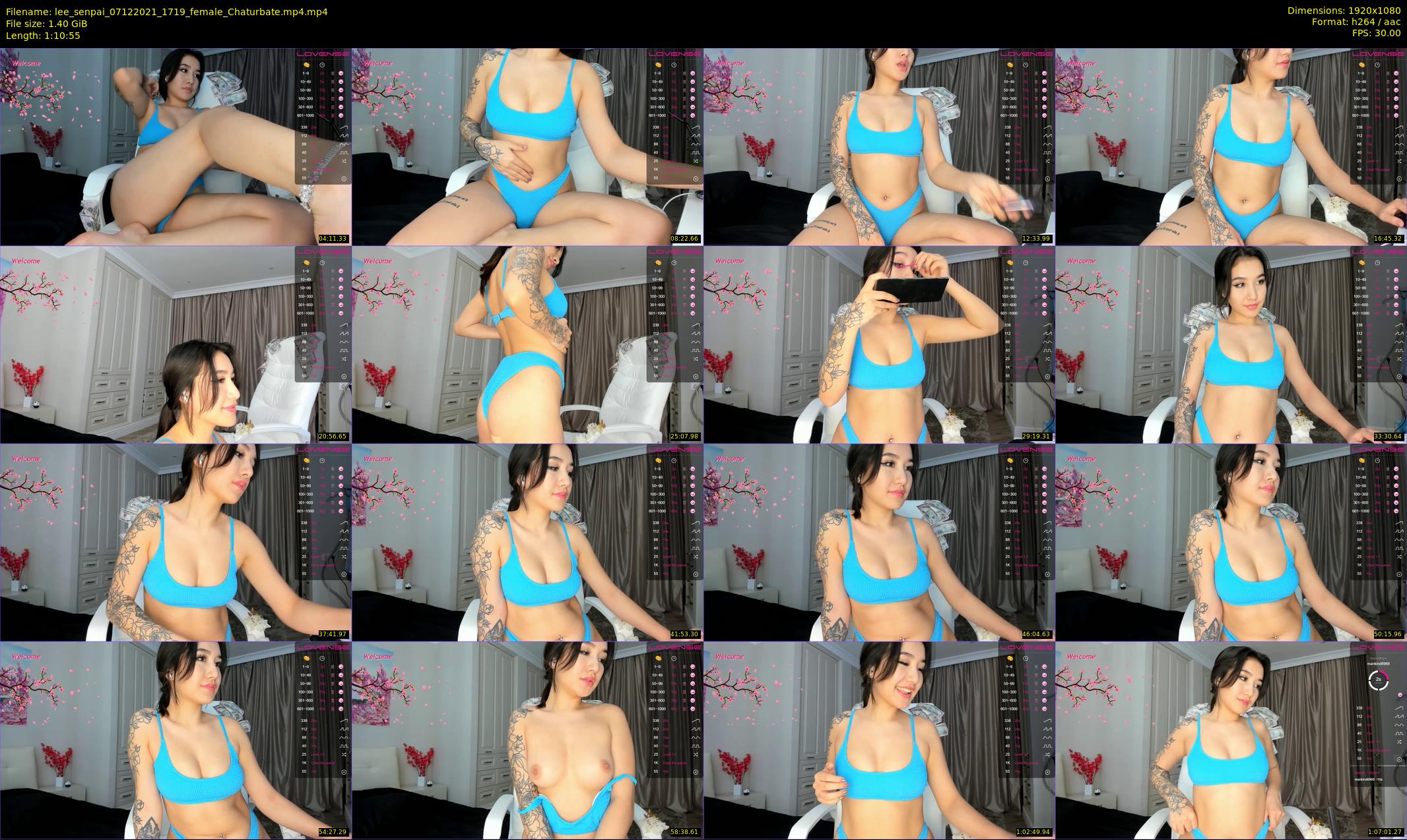 lee_senpai — 71 minute Chaturbate female cam show recording, 1080p, Dec 7, 2021