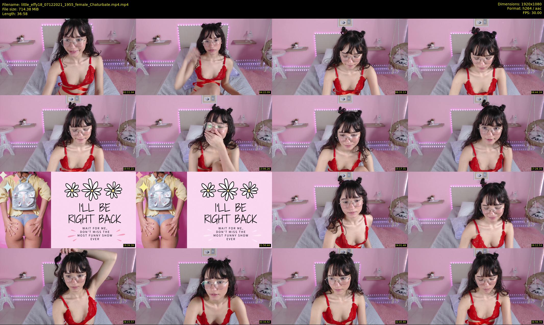 little_effy18 — 37 minute Chaturbate female cam show recording, 1080p, Dec 7, 2021