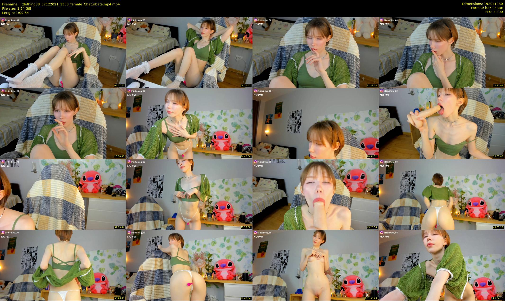 littlething88 — 70 minute Chaturbate female cam show recording, 1080p, Dec 7, 2021