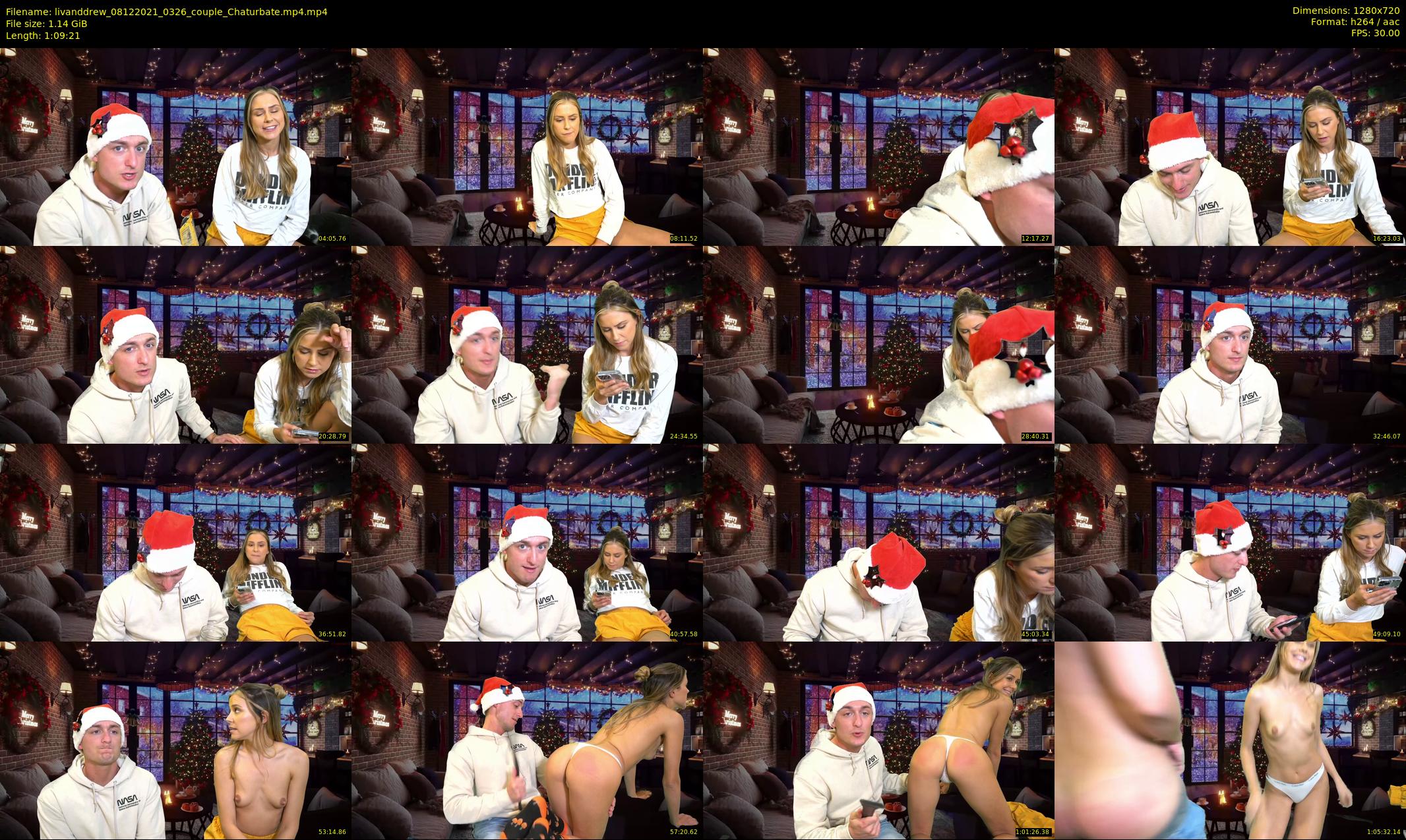 livanddrew — 70 minute Chaturbate couple cam show recording, 720p, Dec 8, 2021