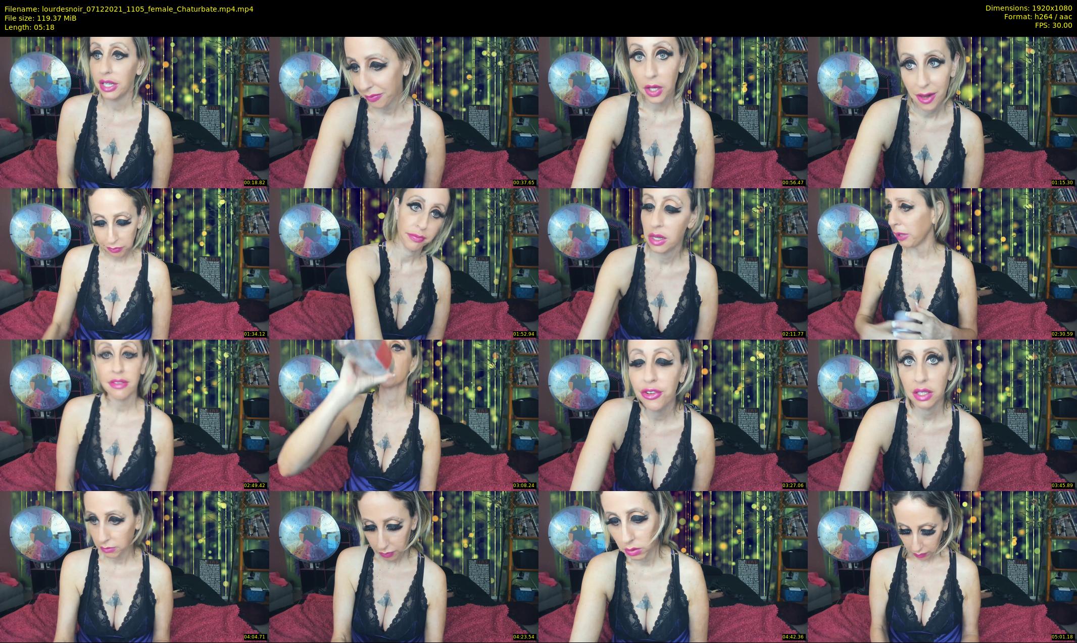 lourdesnoir — 6 minute Chaturbate female cam show recording, 1080p, Dec 7, 2021