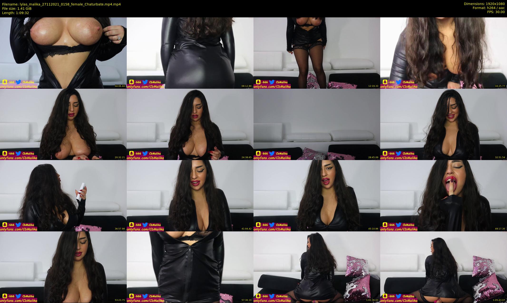 lylas_malika — 70 minute Chaturbate female cam show recording, 1080p, Nov 27, 2021