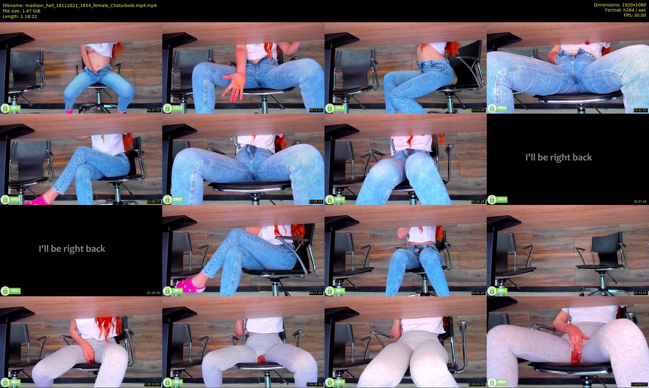 madison_hall — 79 minute Chaturbate female cam show recording, 1080p, Nov 18, 2021