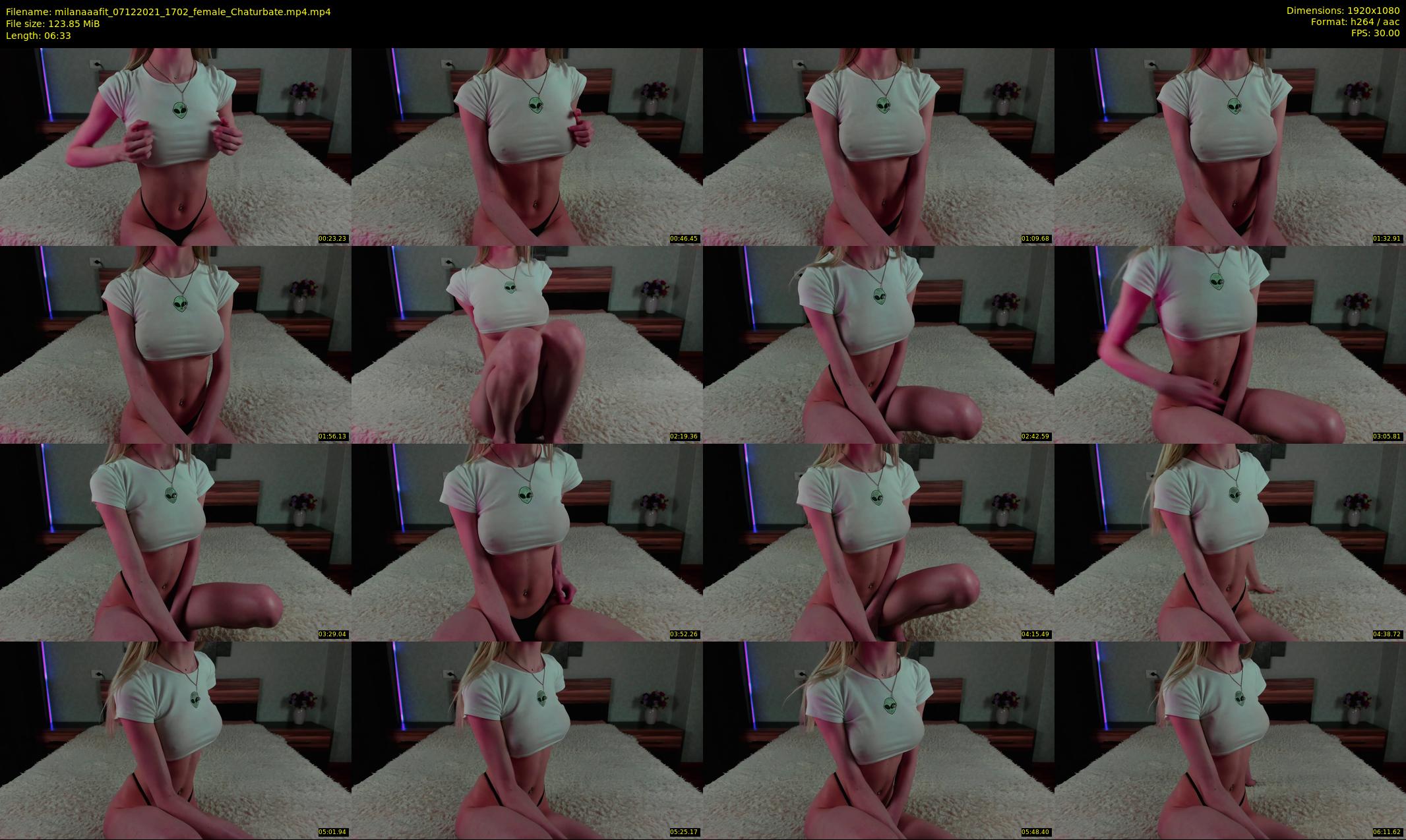 milanaaafit — 7 minute Chaturbate couple cam show recording, 1080p, Dec 7, 2021