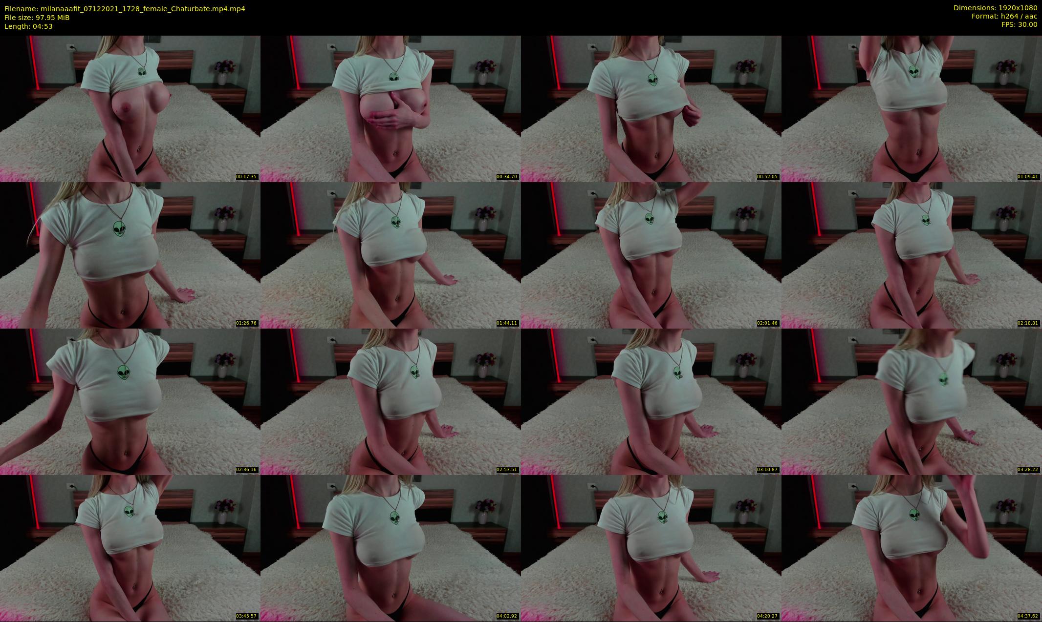 milanaaafit — 5 minute Chaturbate couple cam show recording, 1080p, Dec 7, 2021