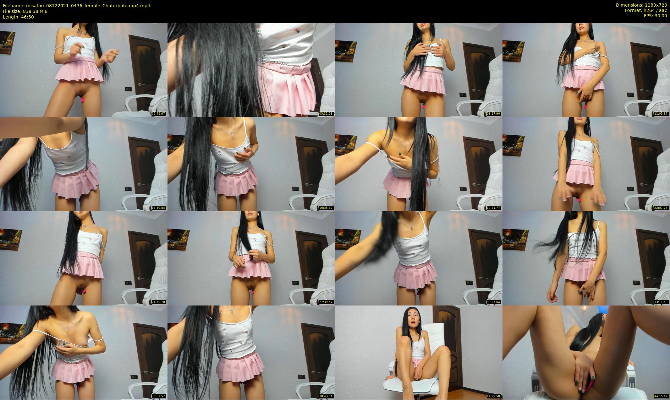 misatoo — 47 minute Chaturbate female cam show recording, 720p, Dec 8, 2021