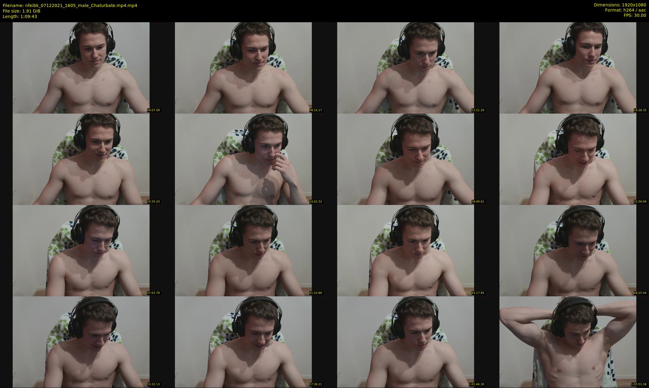 nfeibk — 70 minute Chaturbate male cam show recording, 1080p, Dec 7, 2021