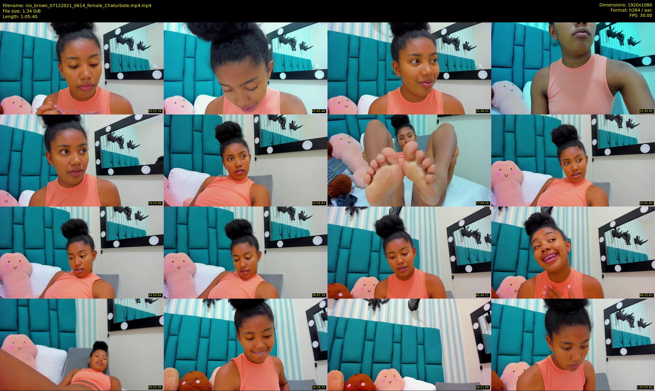 nix_brown — 66 minute Chaturbate female cam show recording, 1080p, Dec 7, 2021
