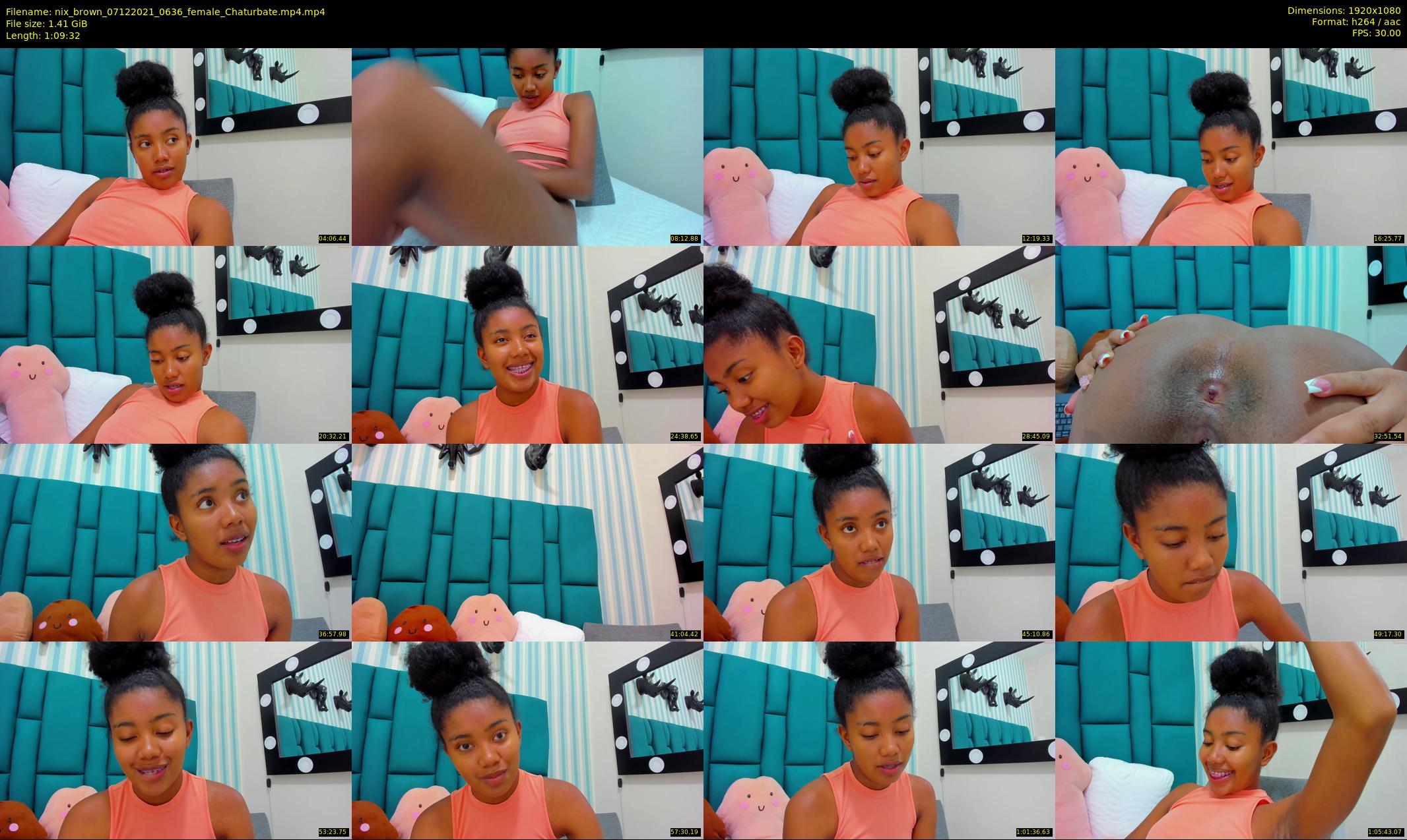 nix_brown — 70 minute Chaturbate female cam show recording, 1080p, Dec 7, 2021