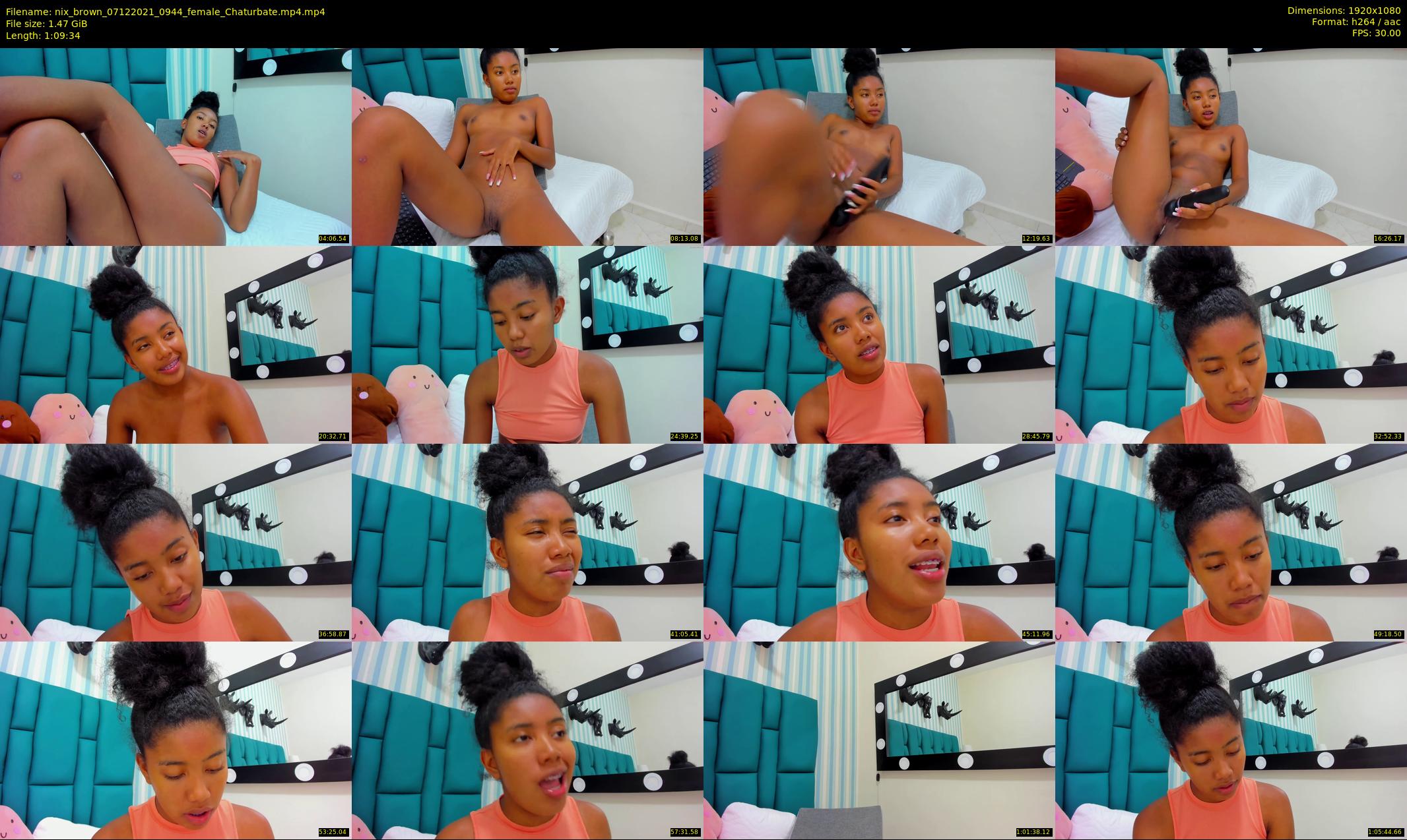 nix_brown — 70 minute Chaturbate female cam show recording, 1080p, Dec 7, 2021