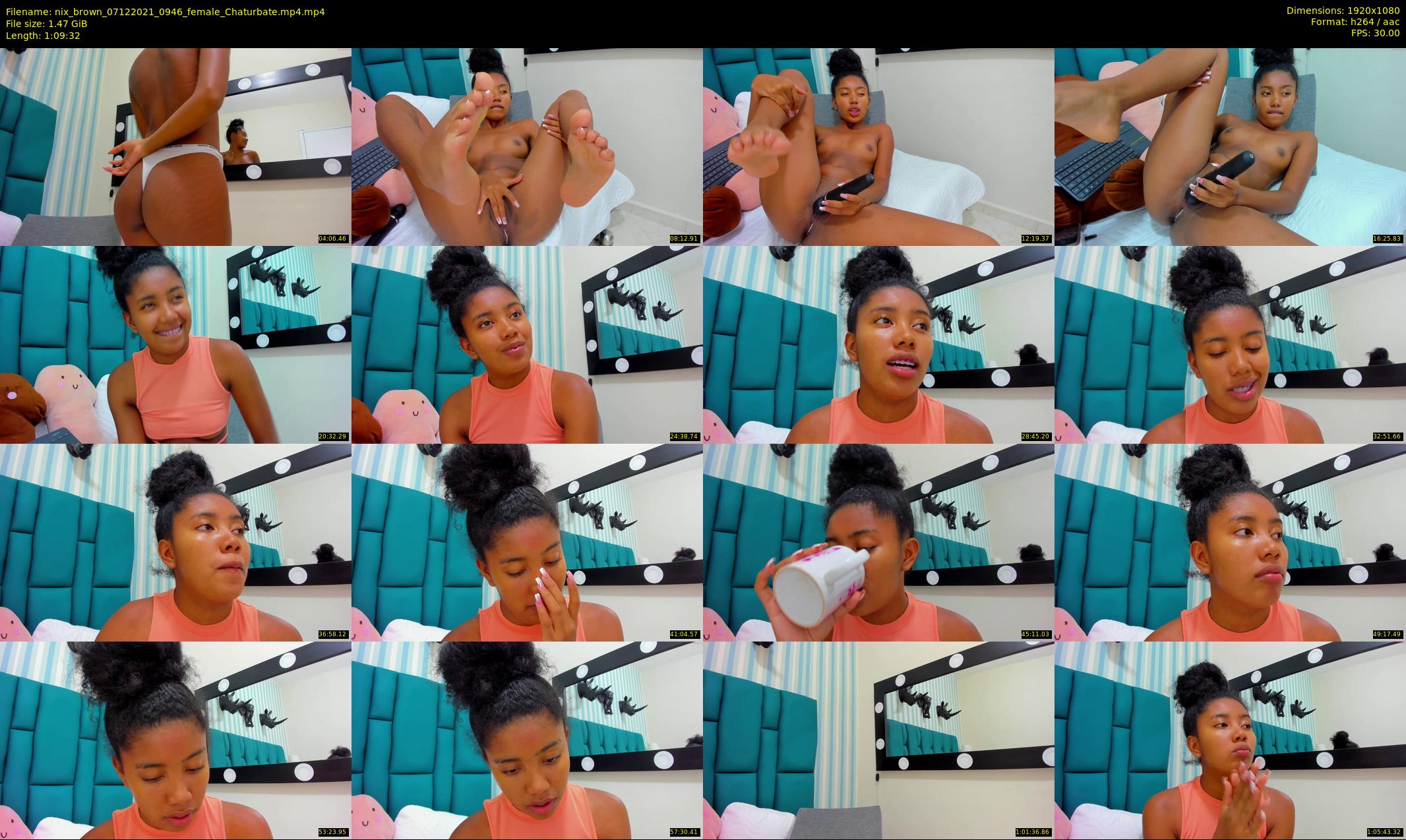 nix_brown — 70 minute Chaturbate female cam show recording, 1080p, Dec 7, 2021