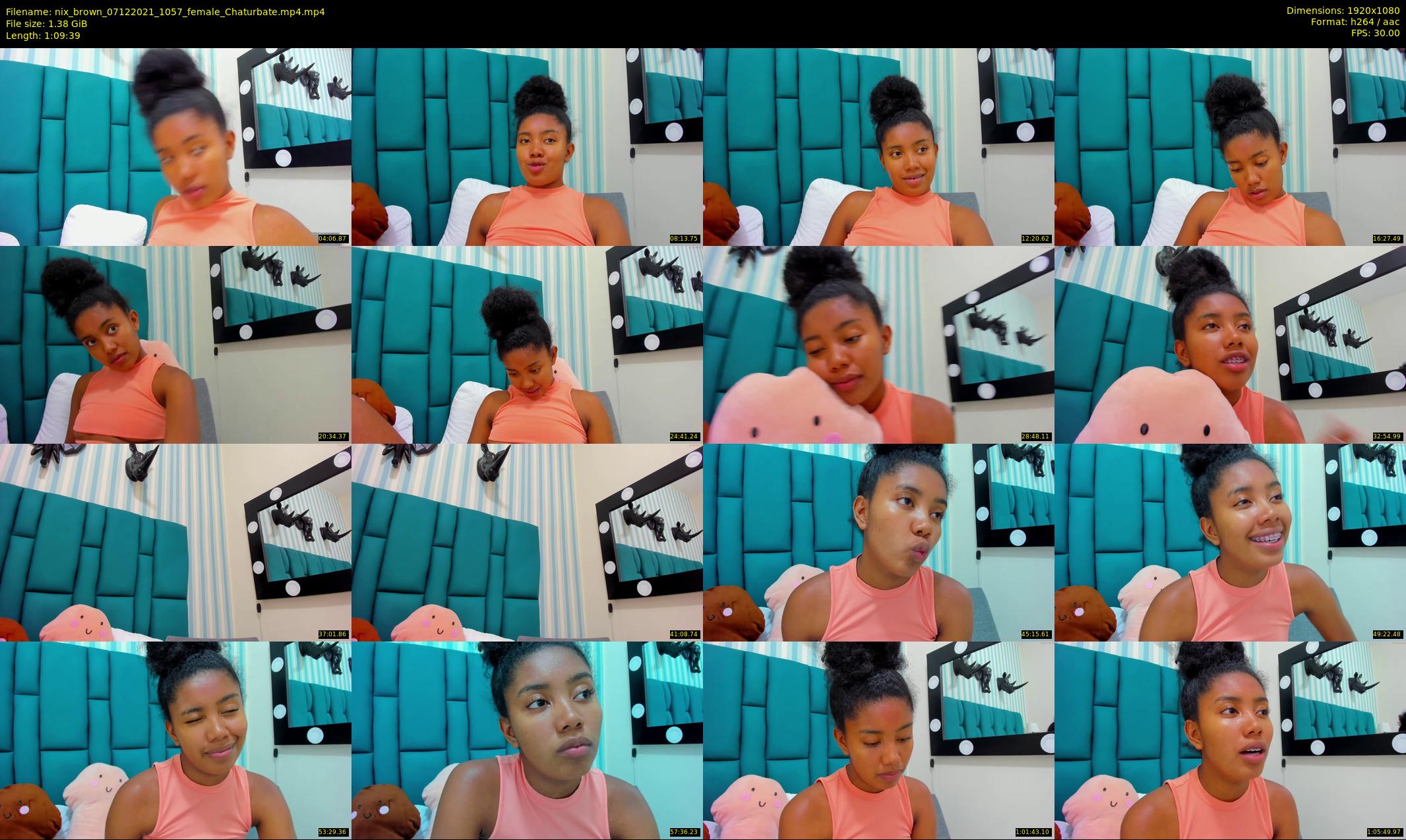 nix_brown — 70 minute Chaturbate female cam show recording, 1080p, Dec 7, 2021