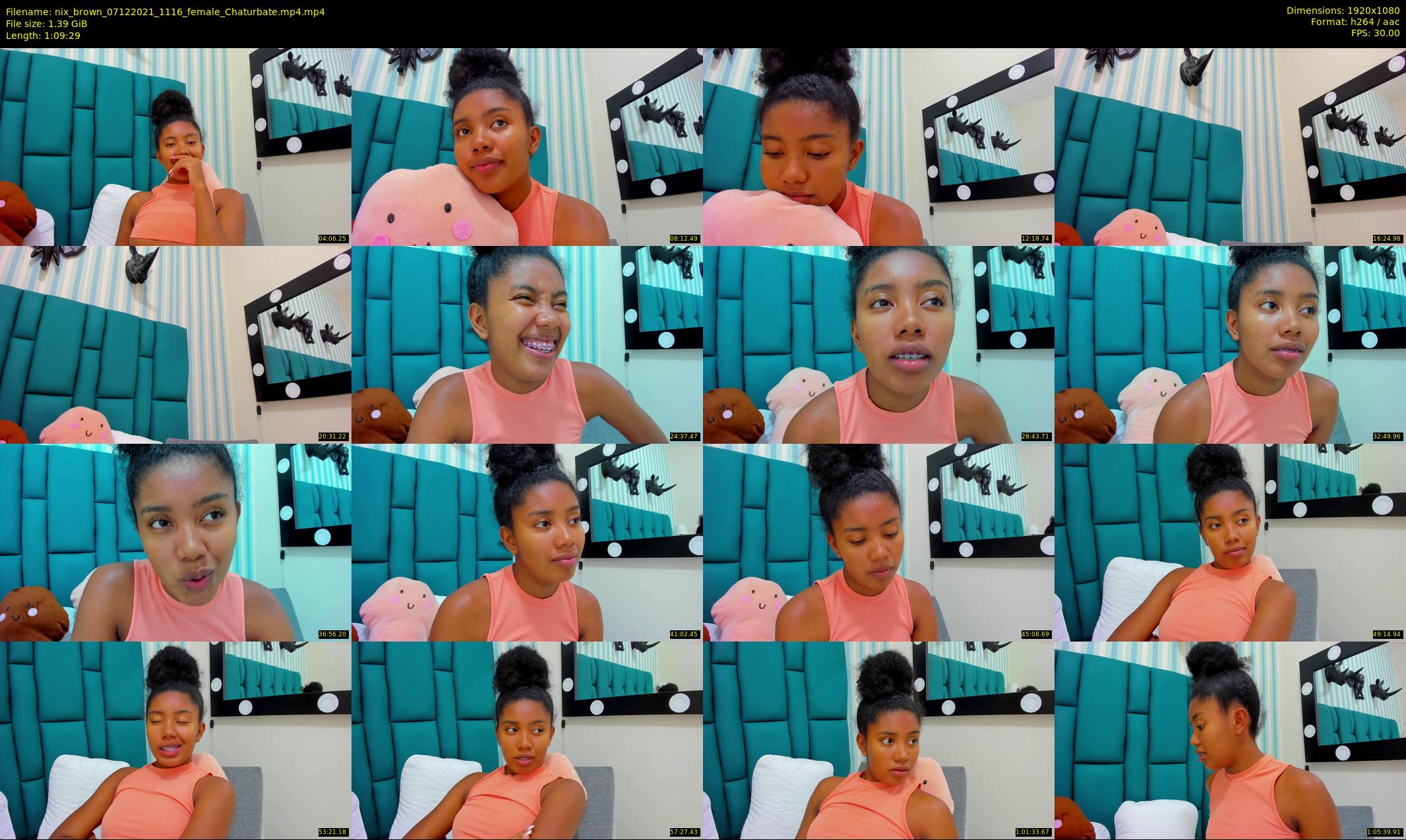 nix_brown — 70 minute Chaturbate female cam show recording, 1080p, Dec 7, 2021