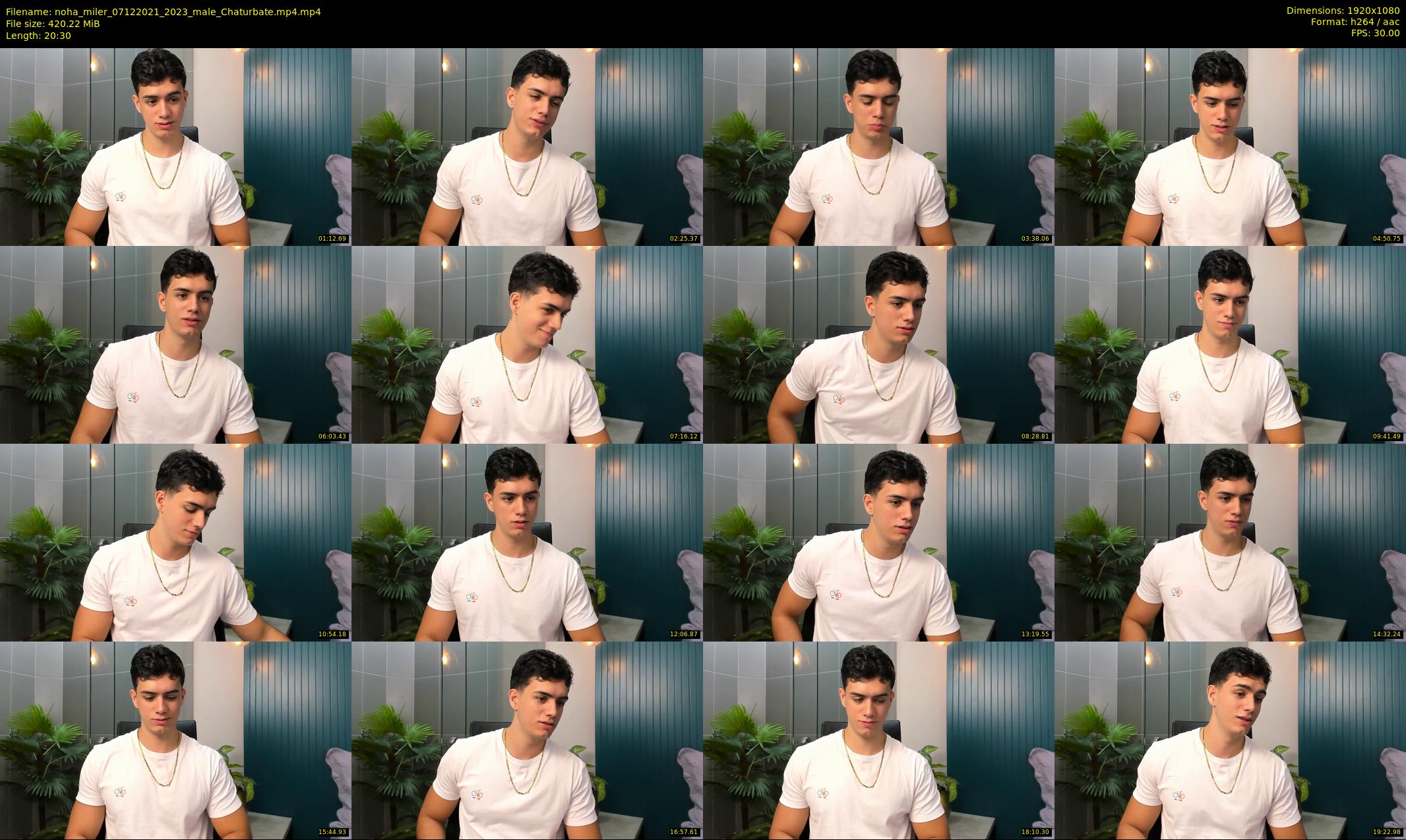 noha_miler — 21 minute Chaturbate male cam show recording, 1080p, Dec 7, 2021