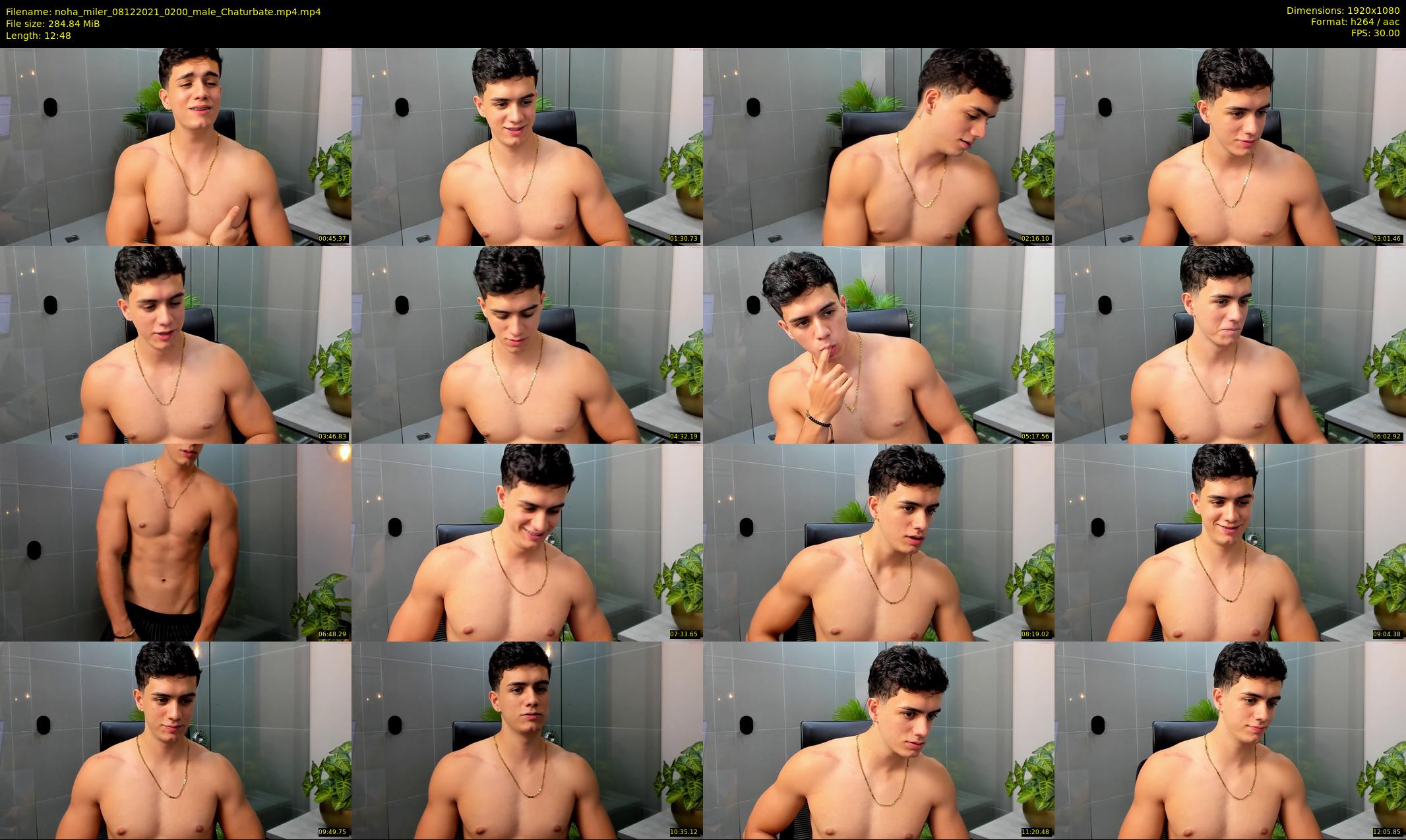 noha_miler — 13 minute Chaturbate male cam show recording, 1080p, Dec 8, 2021