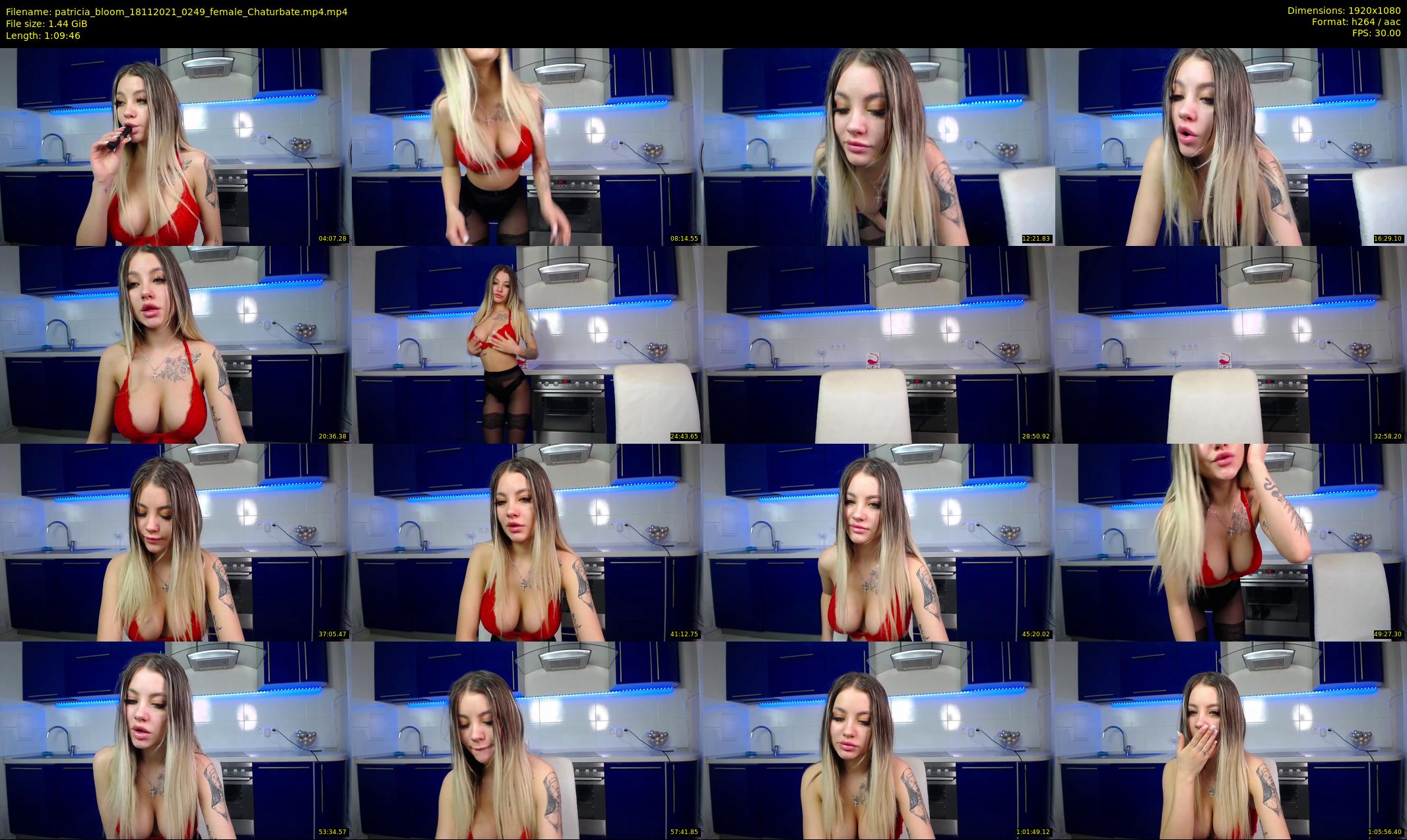 patricia_bloom — 70 minute Chaturbate female cam show recording, 1080p, Nov 18, 2021