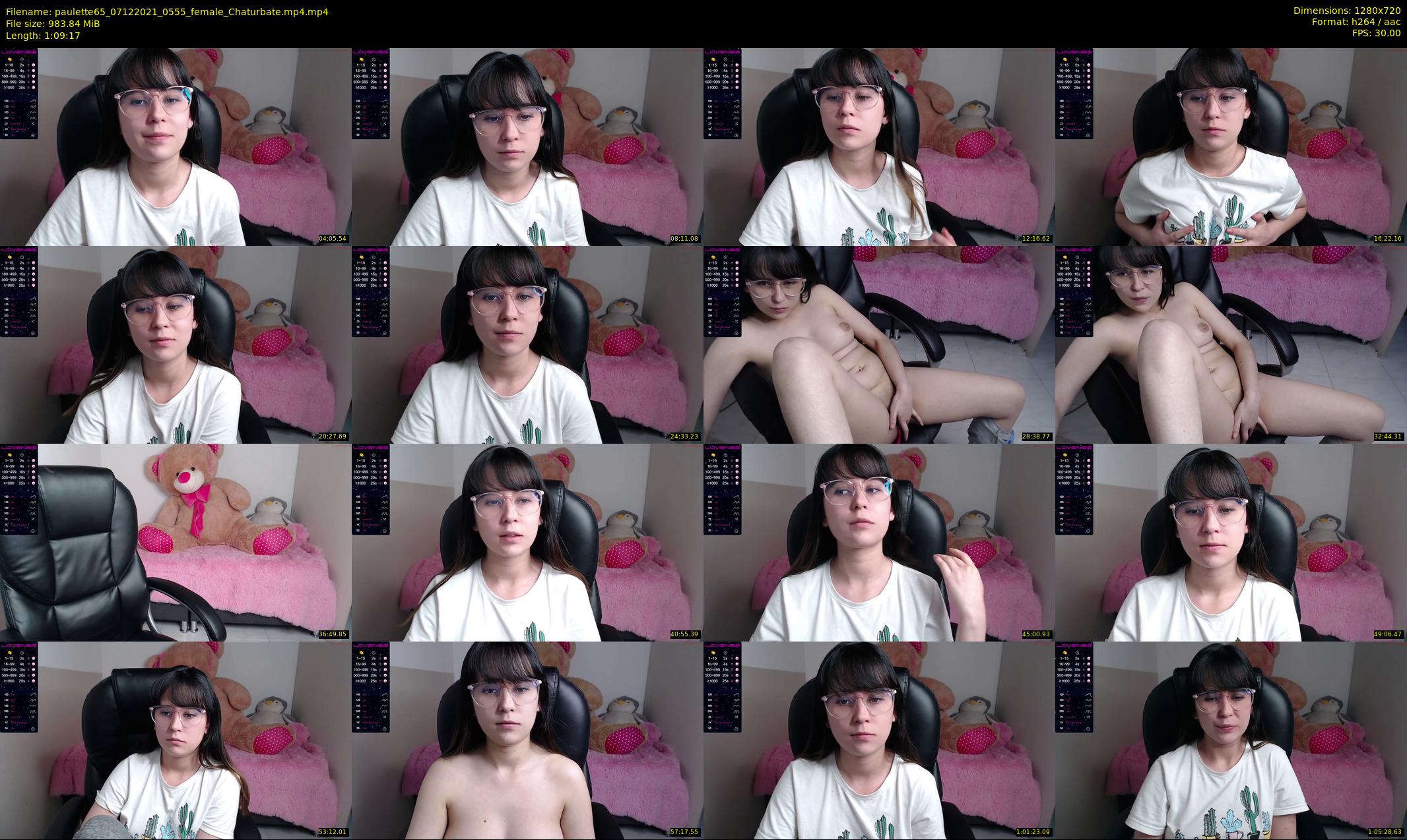 paulette65 — 70 minute Chaturbate female cam show recording, 720p, Dec 7, 2021