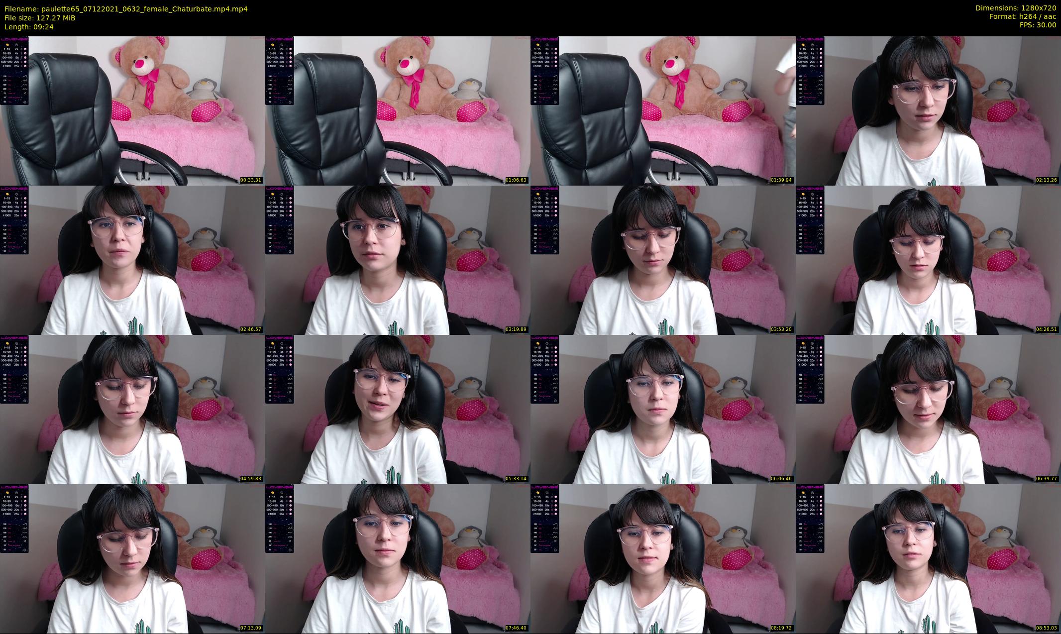 paulette65 — 10 minute Chaturbate female cam show recording, 720p, Dec 7, 2021