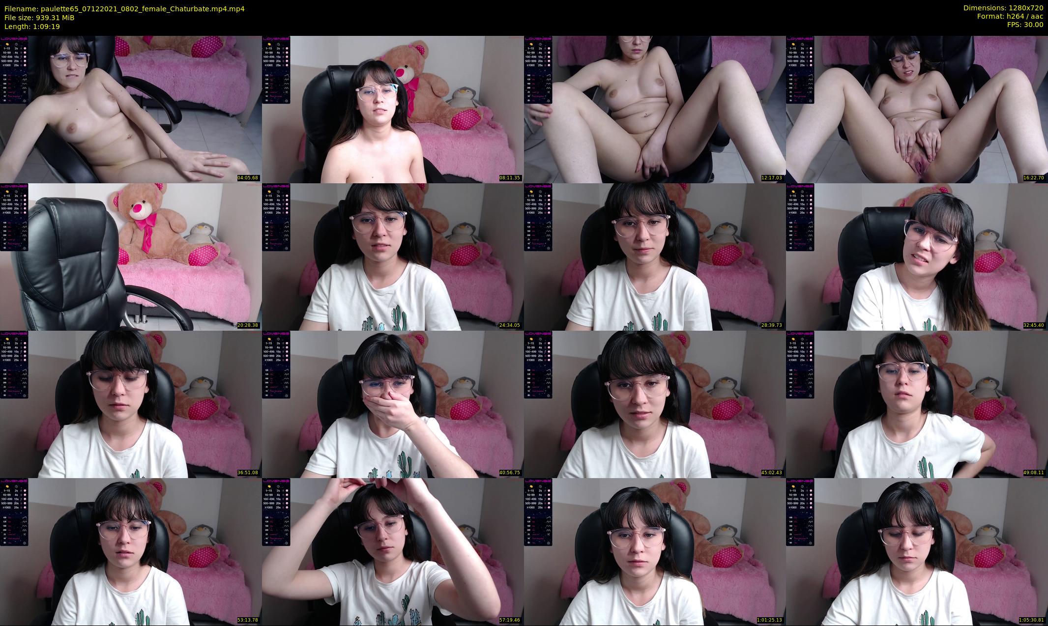 paulette65 — 70 minute Chaturbate female cam show recording, 720p, Dec 7, 2021