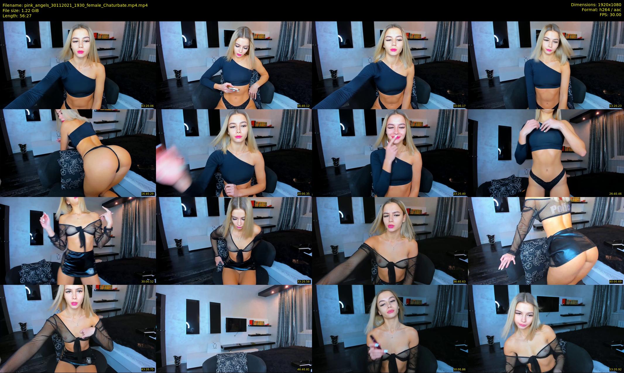 pink_angels — 57 minute Chaturbate couple cam show recording, 1080p, Nov 30, 2021