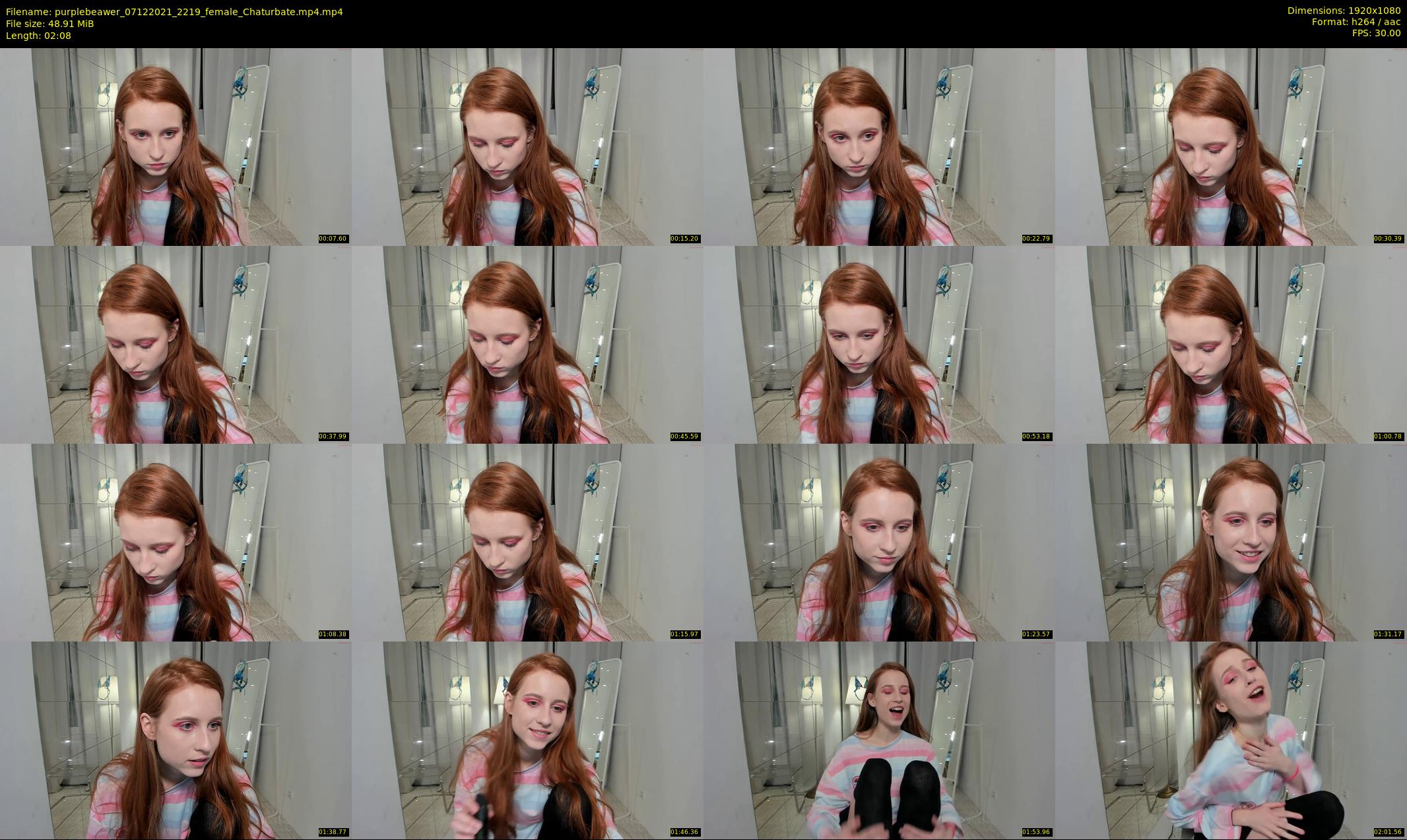 purplebeawer — 3 minute Chaturbate female cam show recording, 1080p, Dec 7, 2021