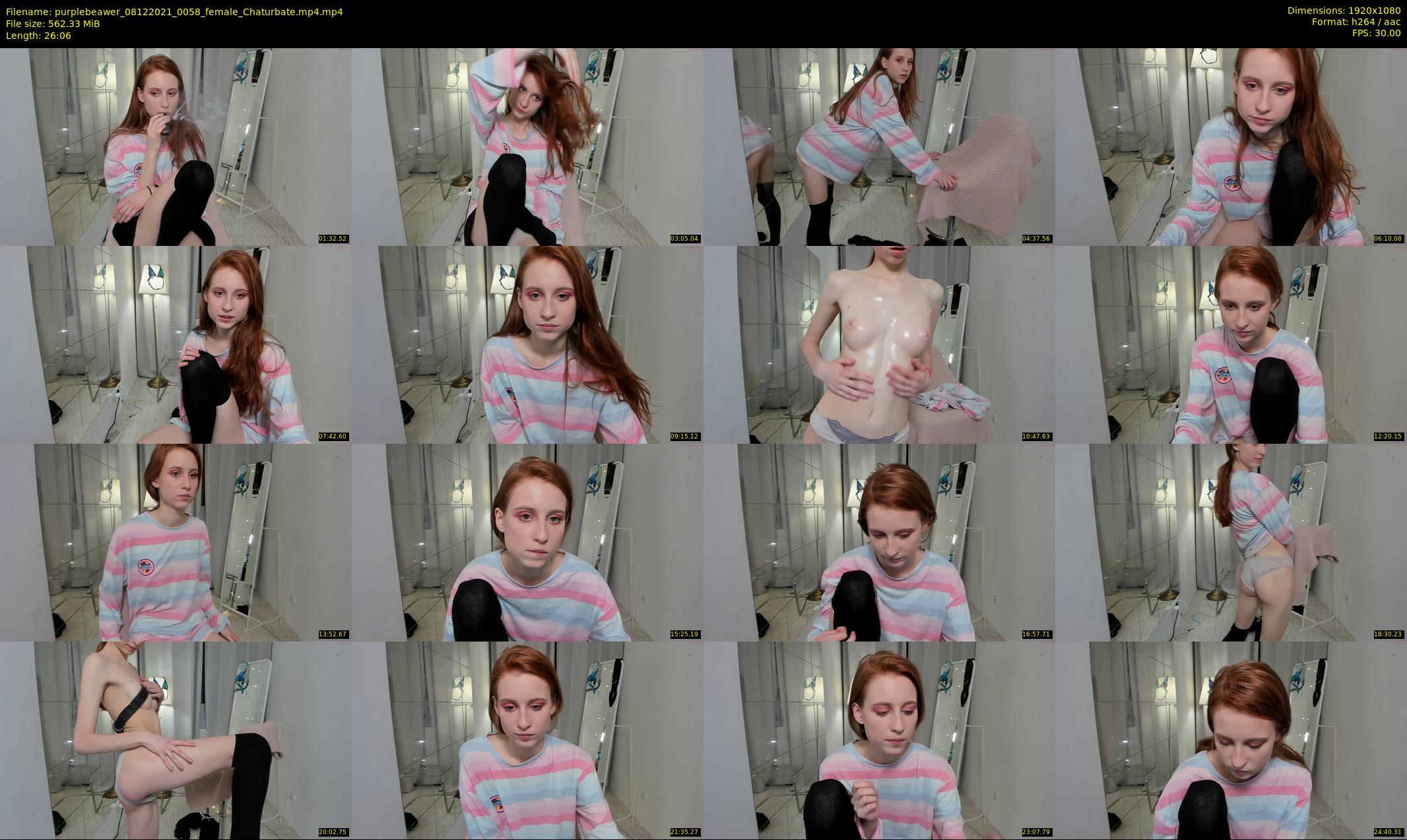 purplebeawer — 27 minute Chaturbate female cam show recording, 1080p, Dec 8, 2021